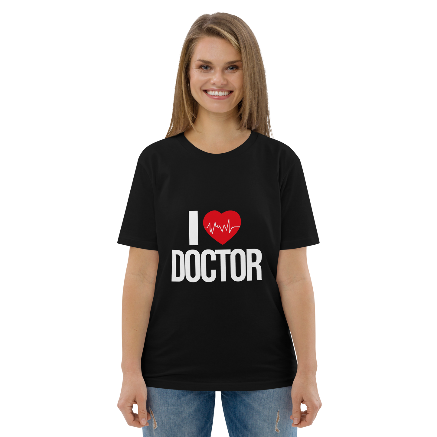 I LOVE DOCTOR Doctor series unisex organic cotton t-shirt