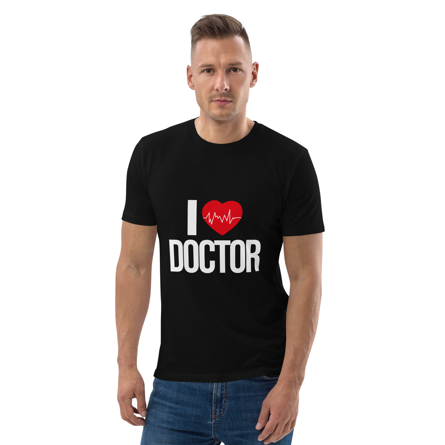 I LOVE DOCTOR Doctor series unisex organic cotton t-shirt