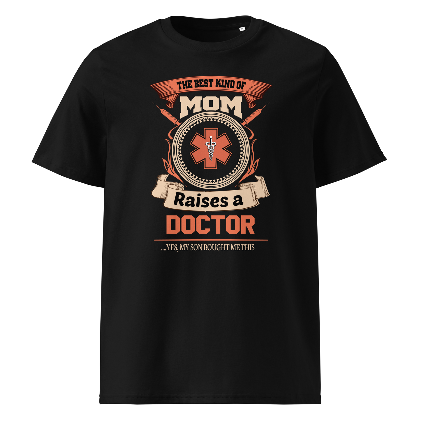 RAISES A DOCTOR Doctor series unisex organic cotton t-shirt