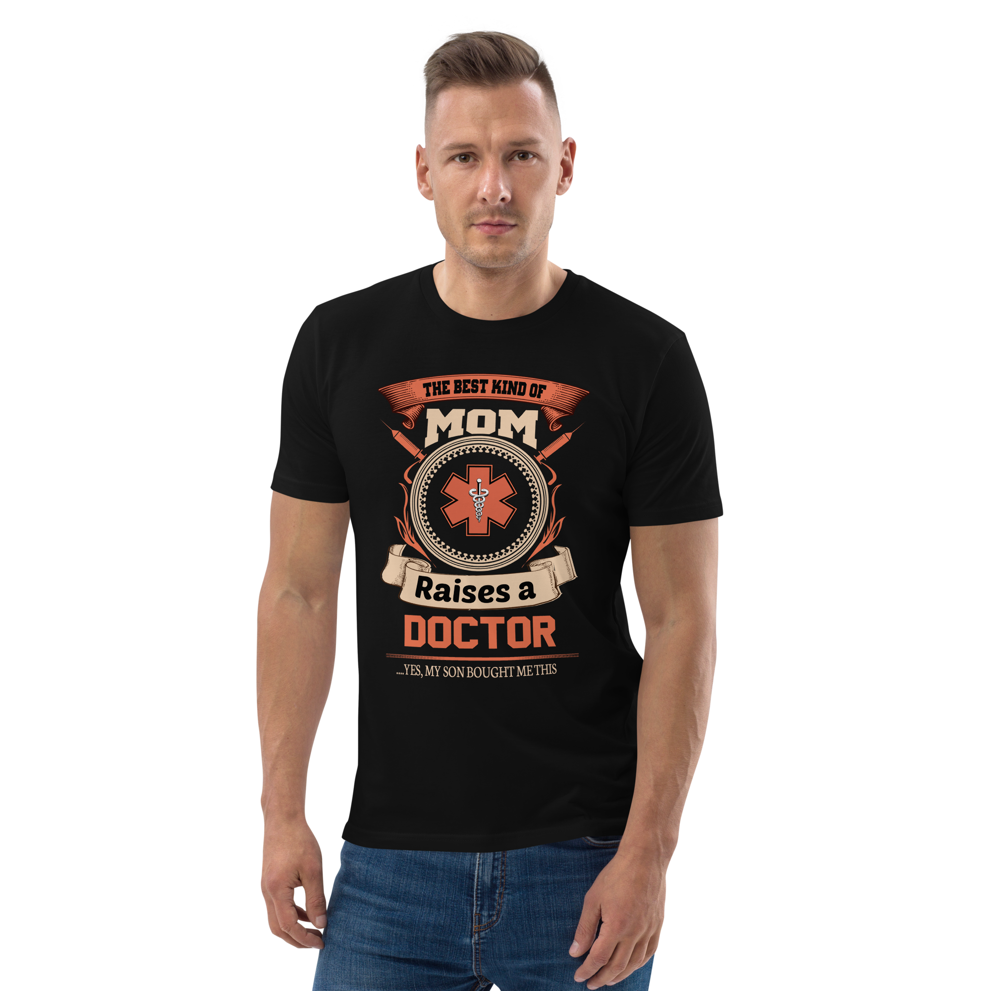 RAISES A DOCTOR Unisex T-Shirt
