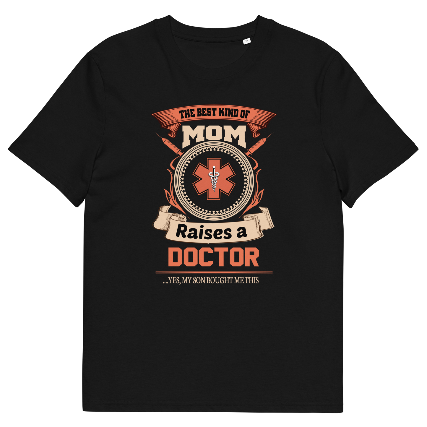 RAISES A DOCTOR Doctor series unisex organic cotton t-shirt