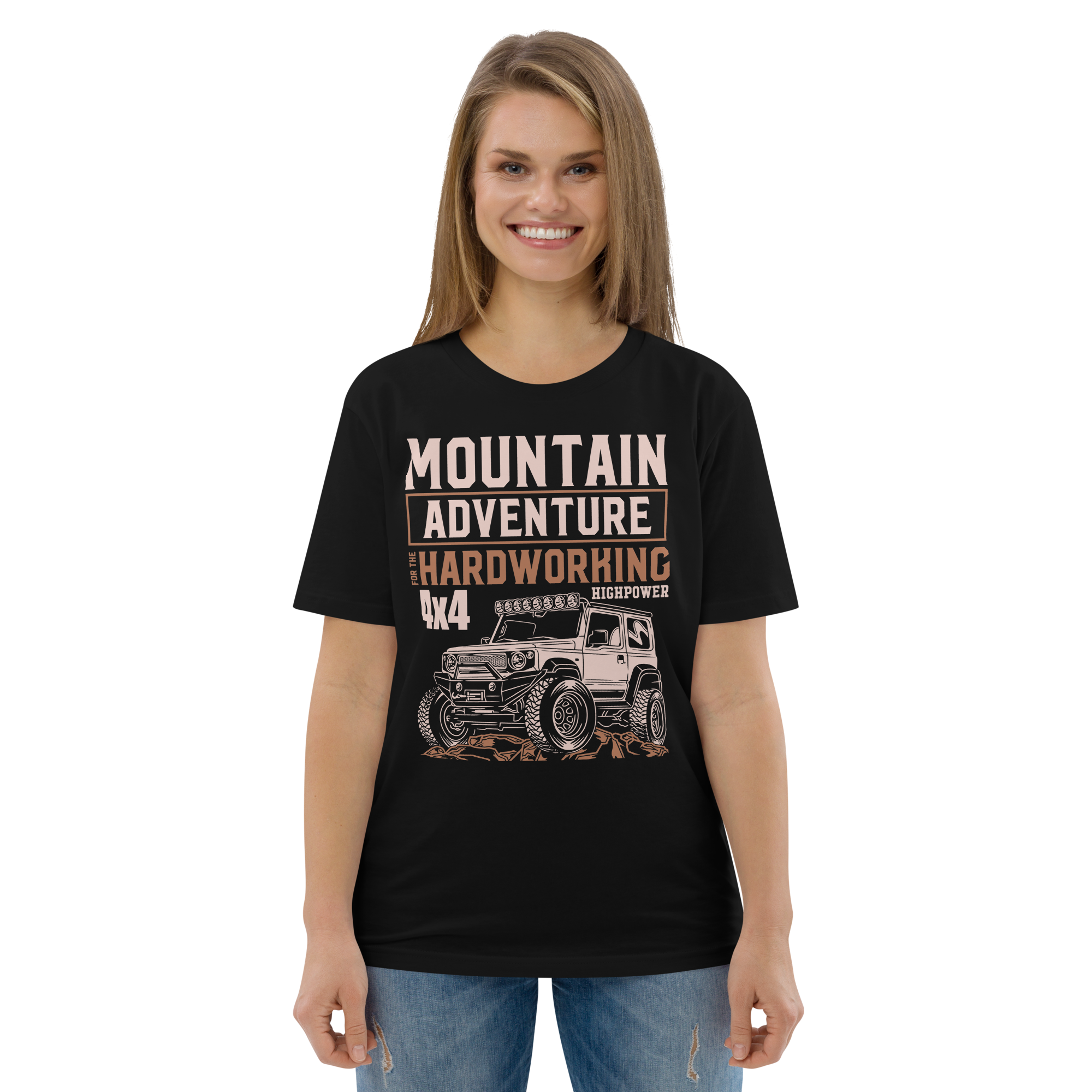 MOUNTAIN ADVENTURE Unisex T-Shirt aus Bio-Baumwolle