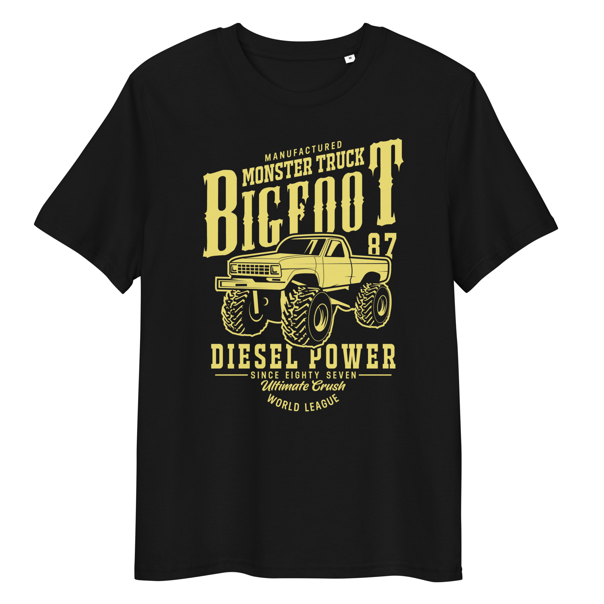 Camiseta unisex de algodón orgánico BIGFOOT DIESEL POWER