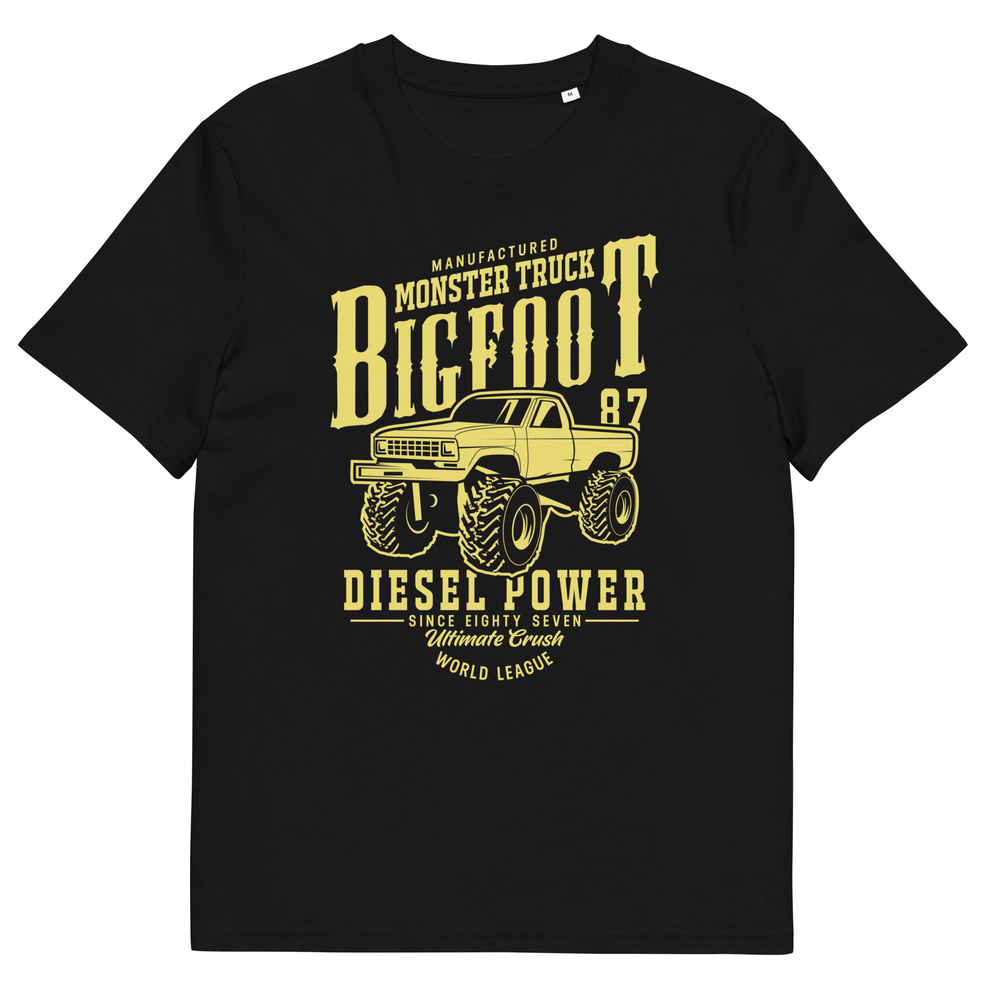 Camiseta unisex de algodón orgánico BIGFOOT DIESEL POWER