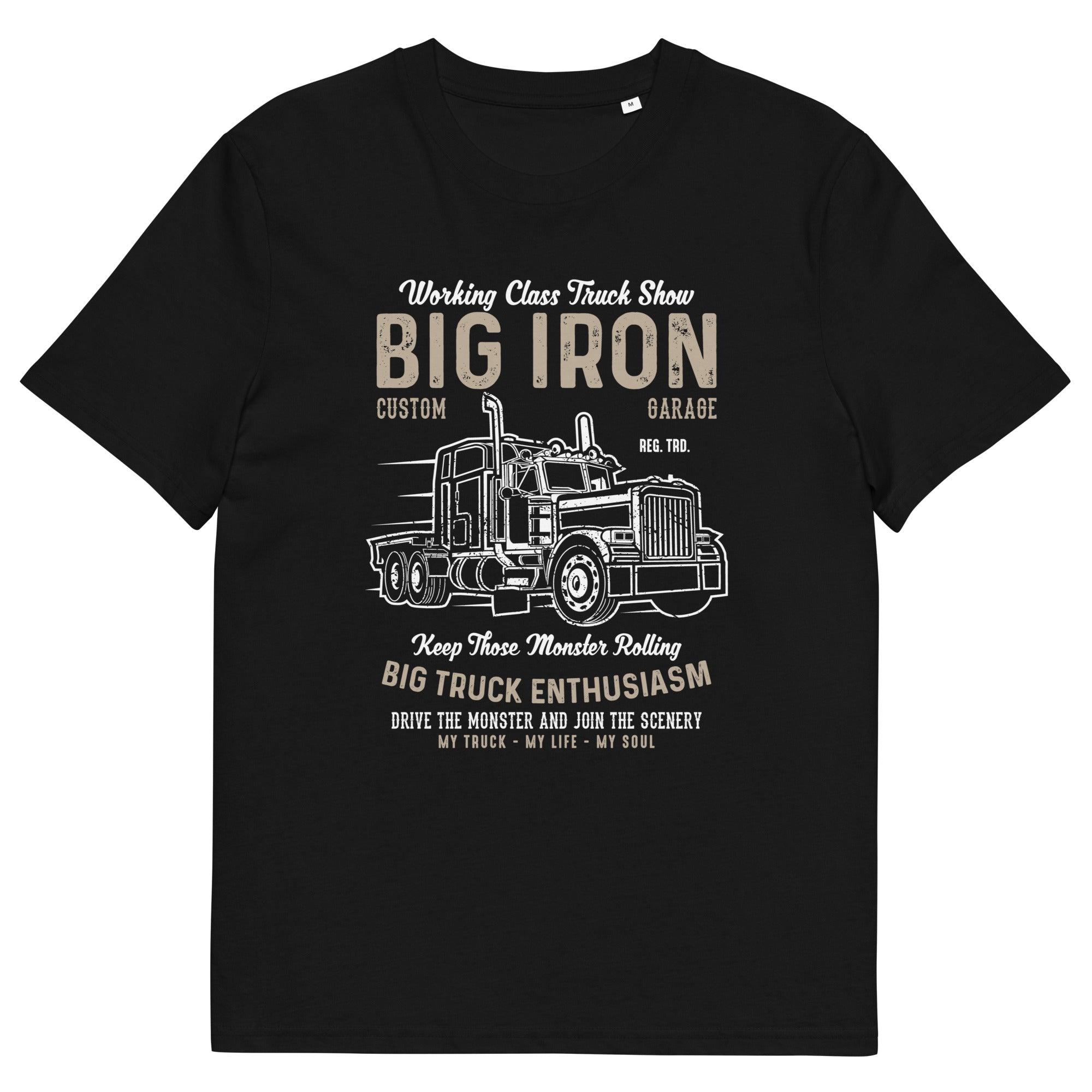 WORKING CLASS BIG IRON Unisex T-Shirt aus Bio-Baumwolle