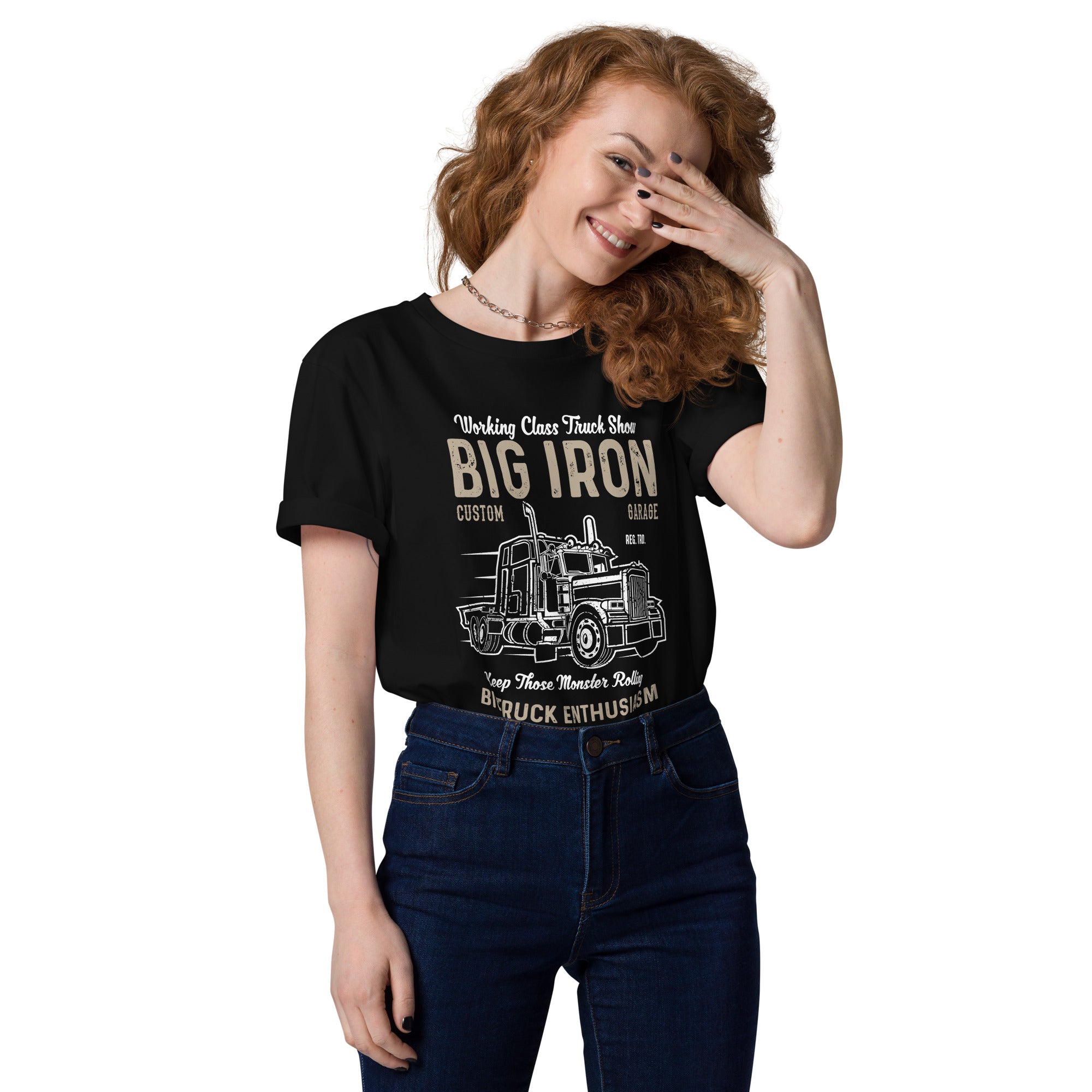 WORKING CLASS BIG IRON Unisex T-Shirt aus Bio-Baumwolle