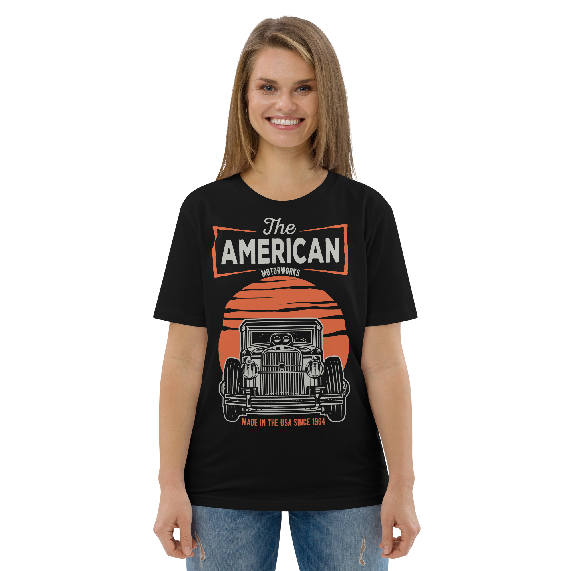 THE AMERICAN MOTORWORKS unisex t-shirt