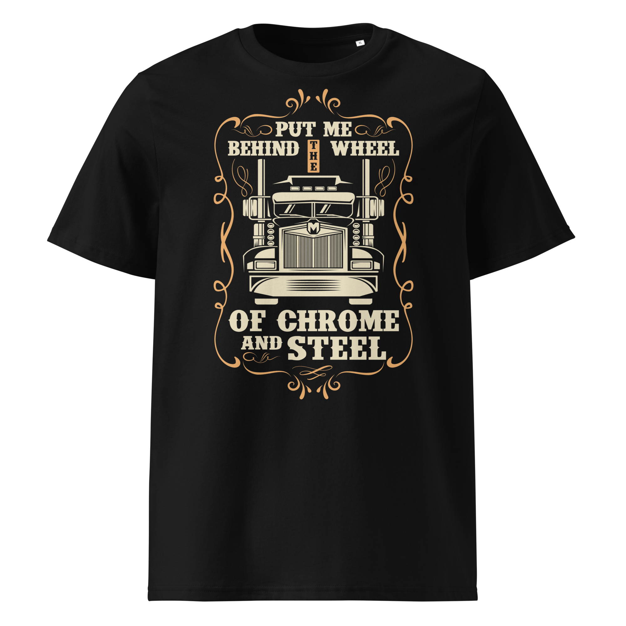 BEHIND THE WHEEL unisex t-shirt