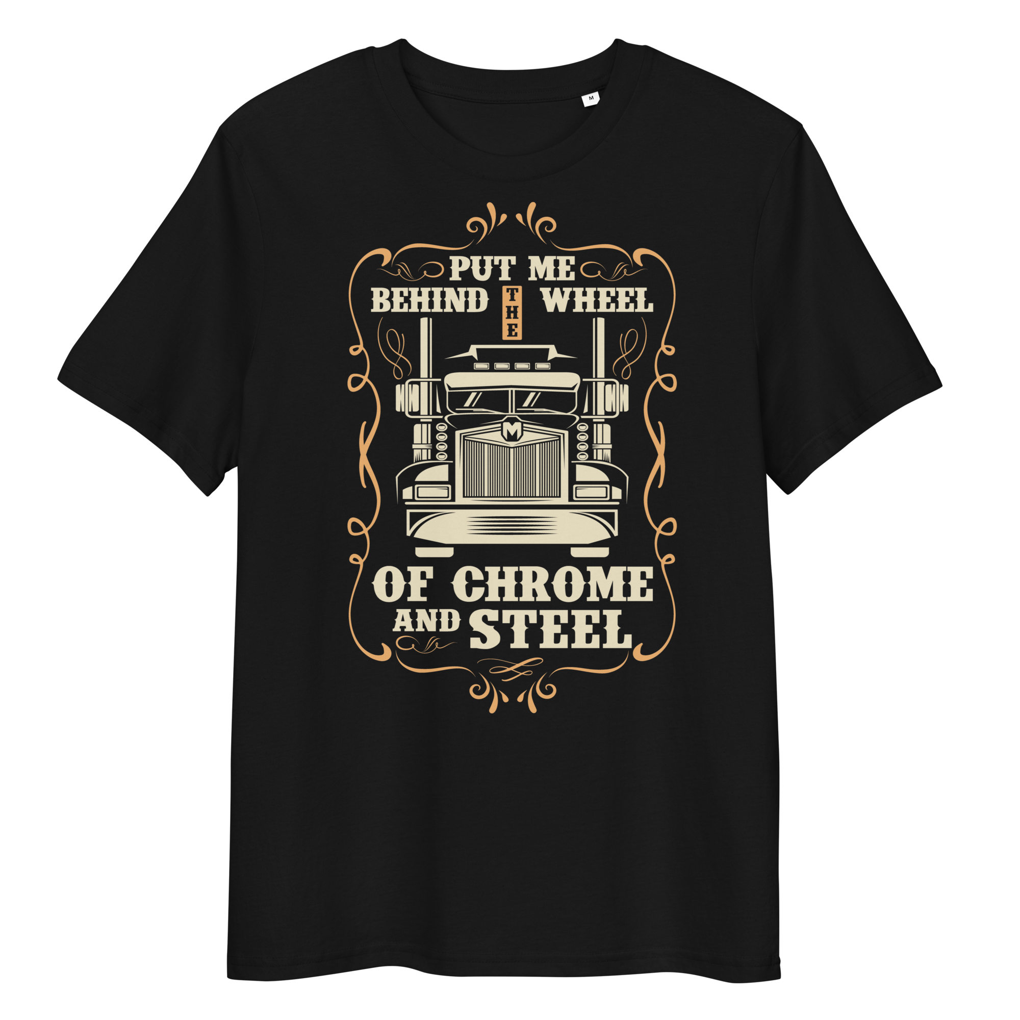 BEHIND THE WHEEL unisex t-shirt