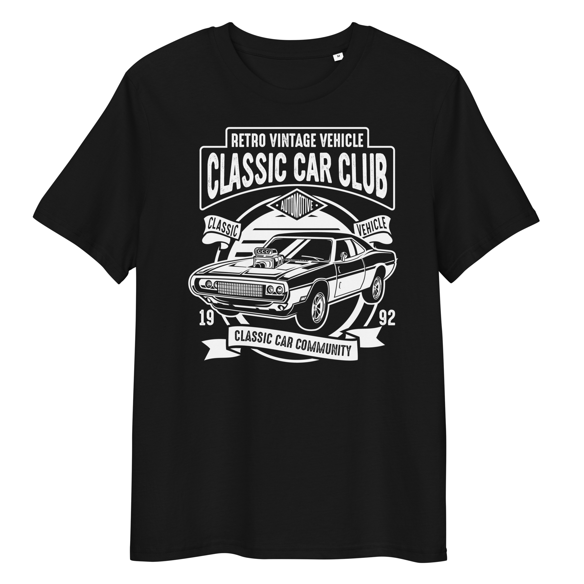 CLASSIC CAR CLUB unisex t-shirt