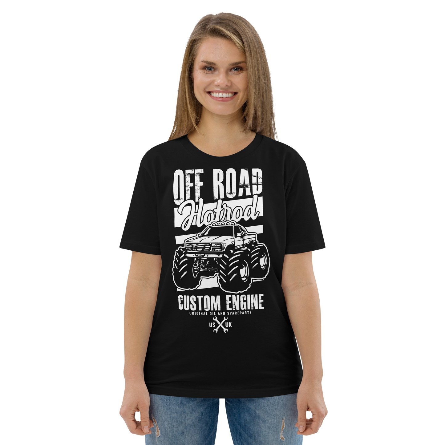 OFF ROAD HOTROD Unisex organic cotton t-shirt