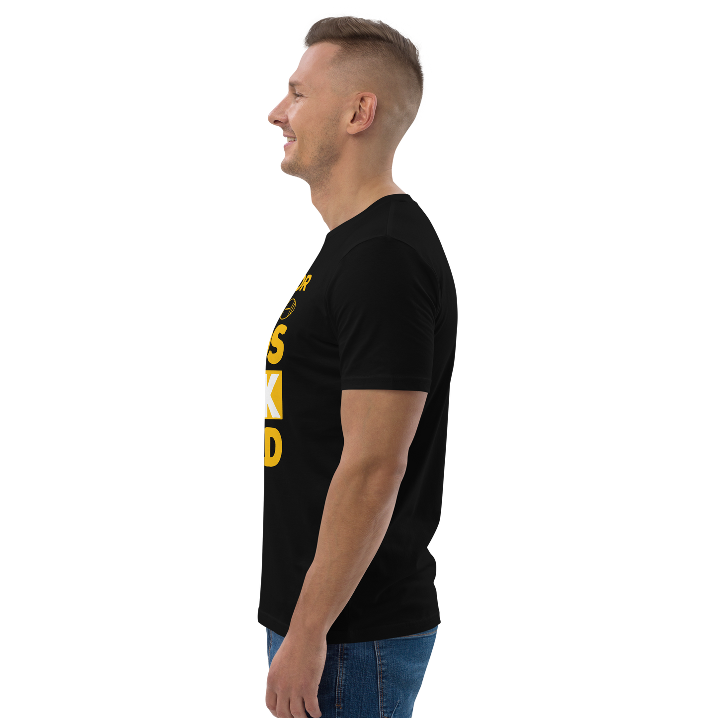 BLACK & GOLD Doctor series unisex organic cotton t-shirt