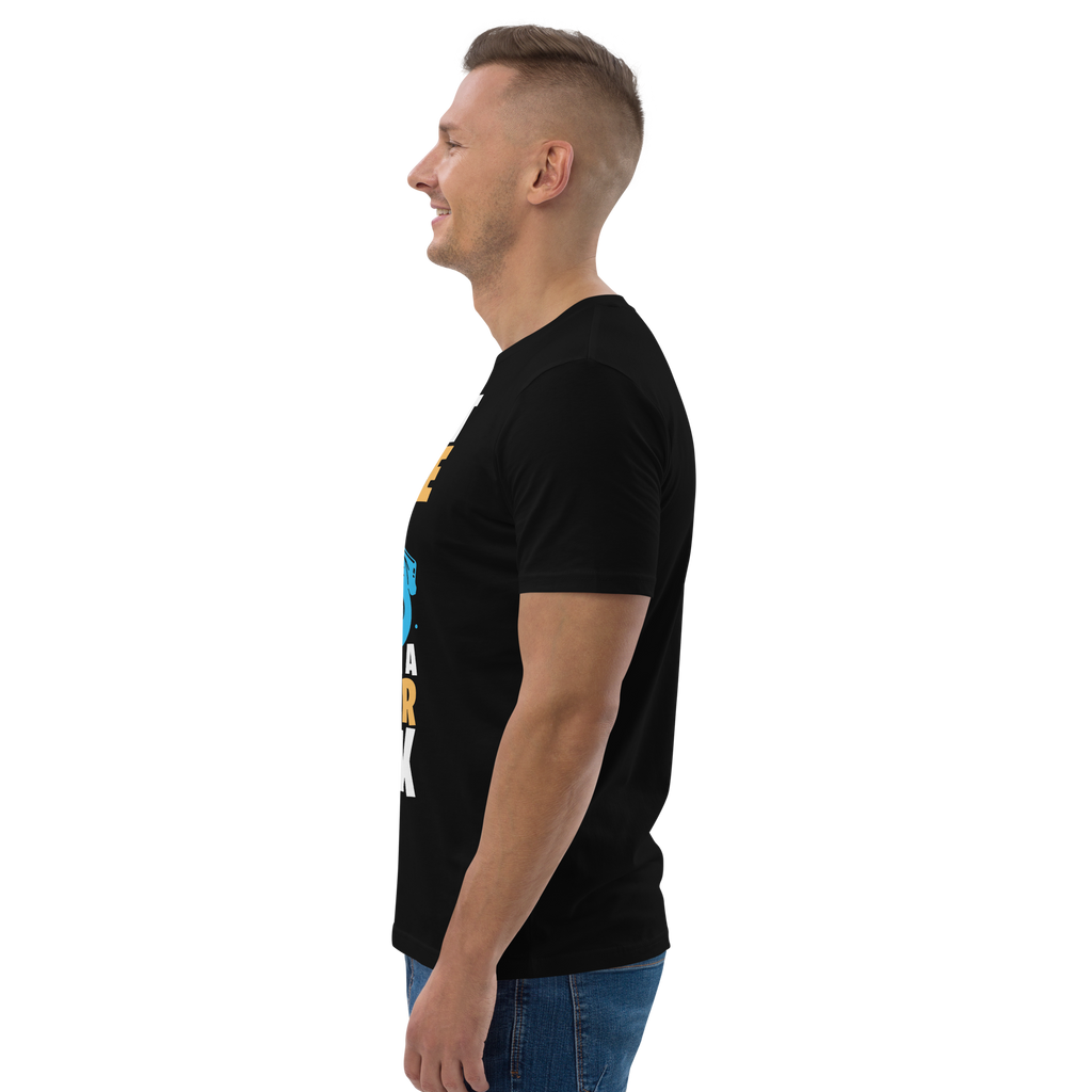 ICH BIN EIN MONSTER TRUCK Unisex-T-Shirt aus Bio-Baumwolle