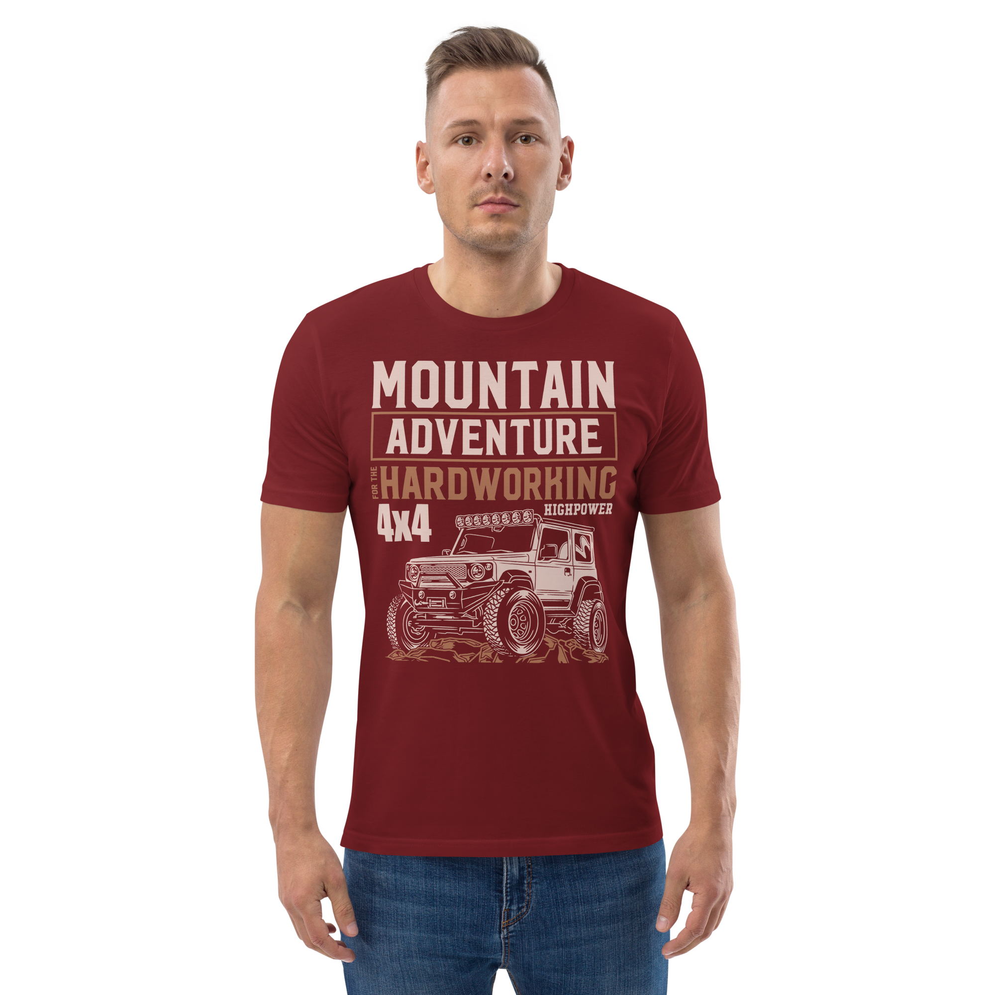 MOUNTAIN ADVENTURE Unisex T-Shirt aus Bio-Baumwolle