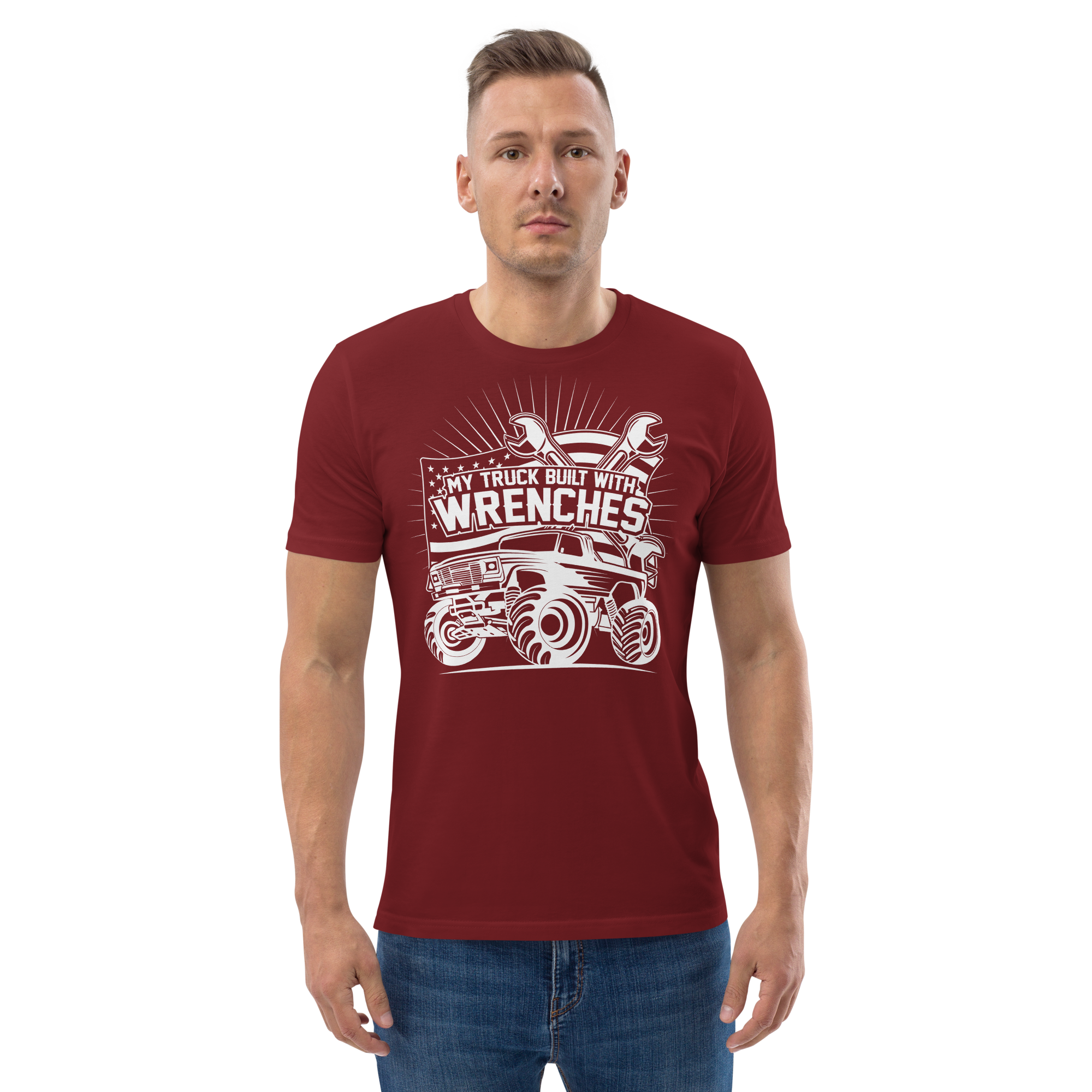 BUILT WITH WRENCHES unisex t-shirt