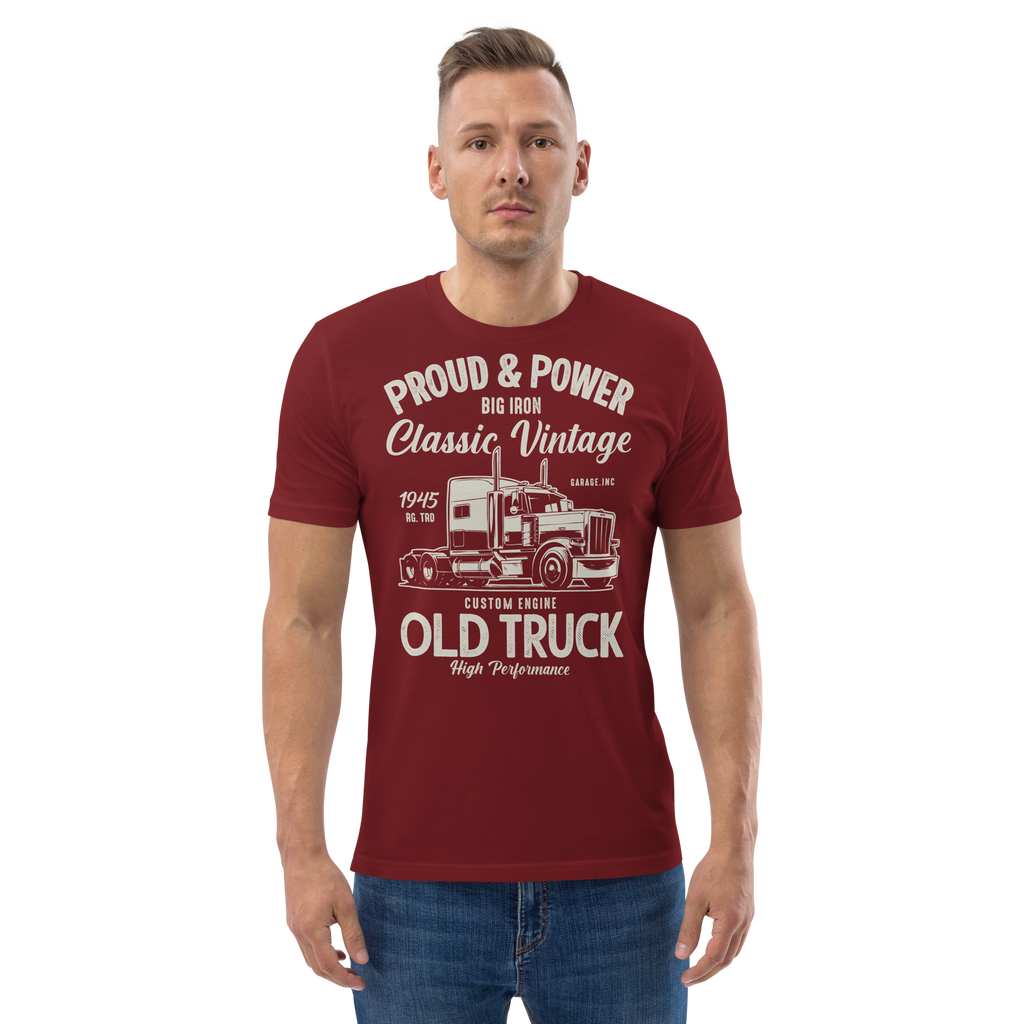 ORGULLOSO Y PODEROSO Camiseta unisex de algodón orgánico