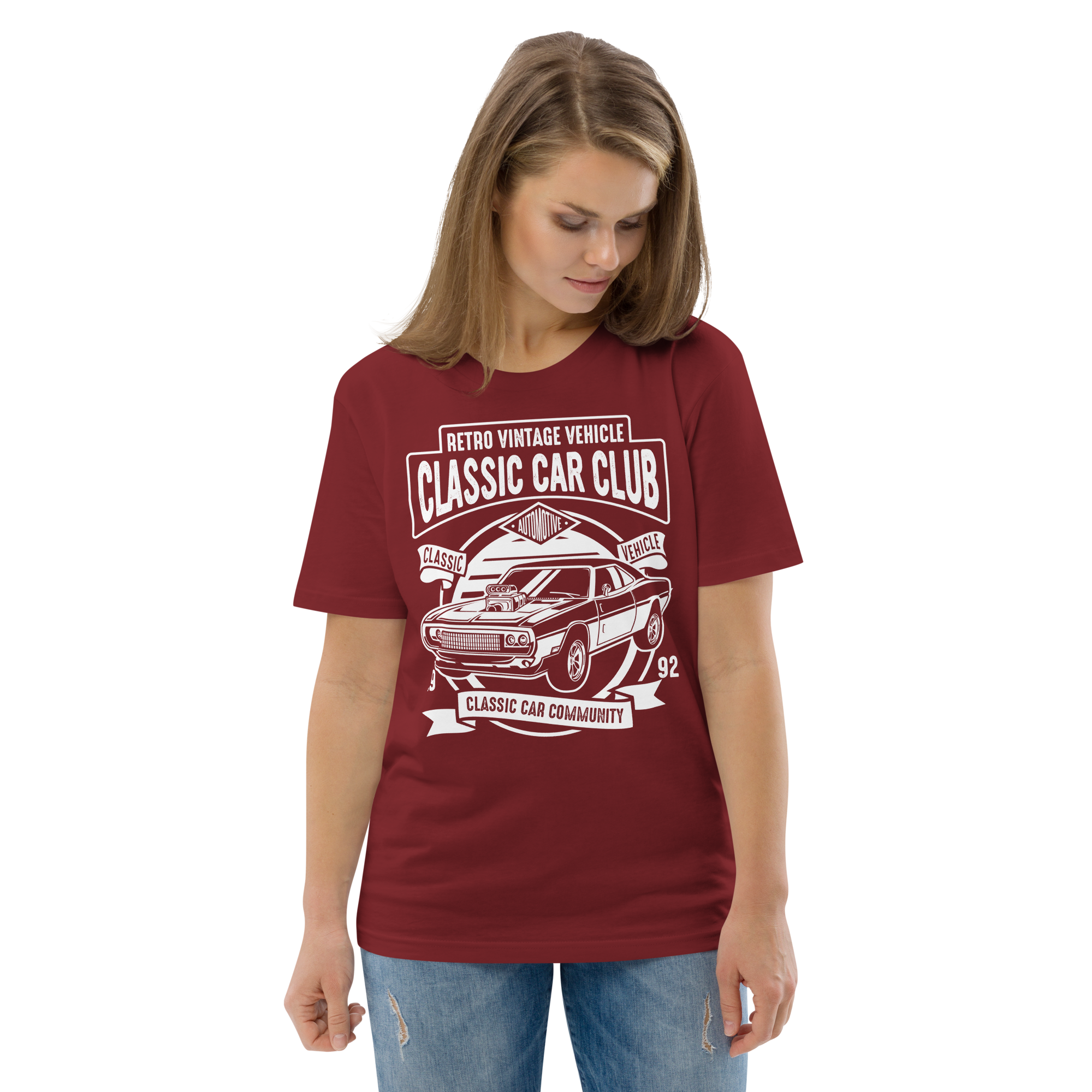 CLASSIC CAR CLUB unisex t-shirt