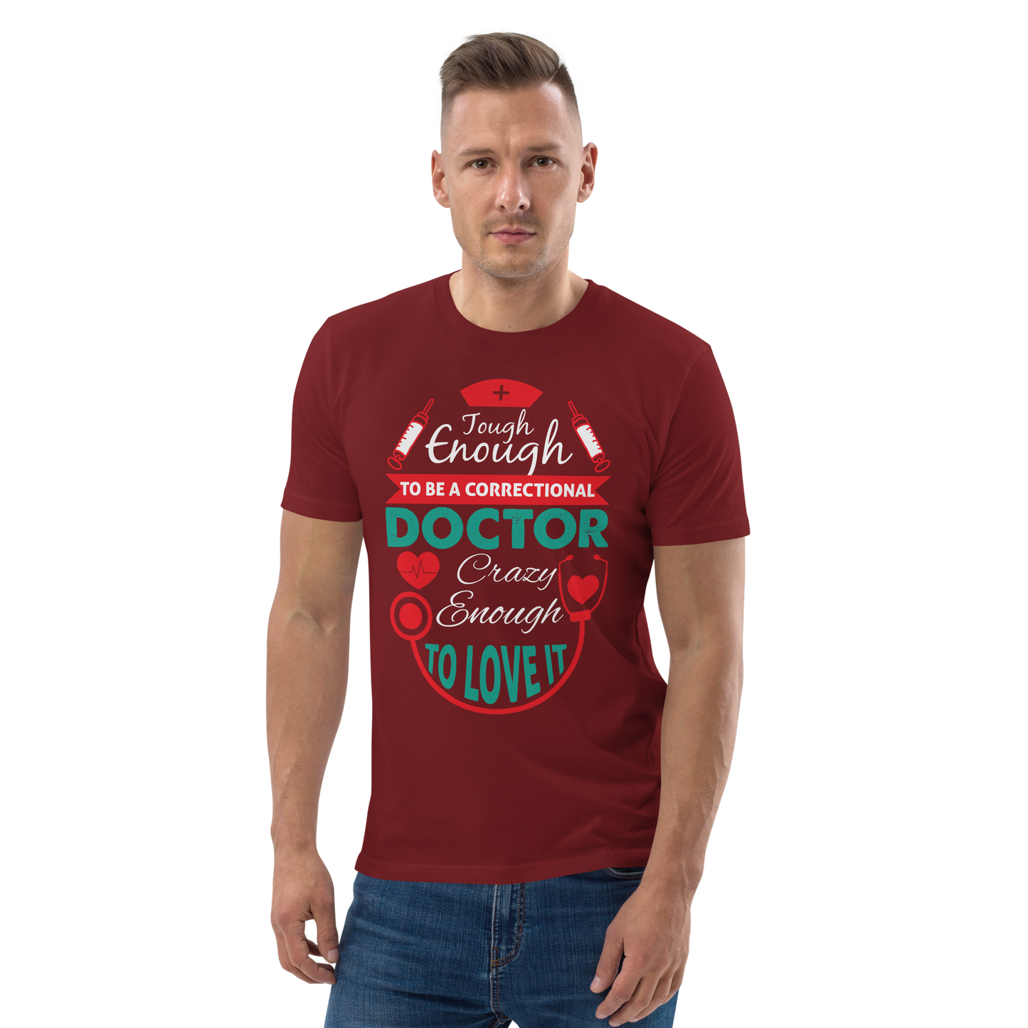 CORRECTIONAL DOCTOR Doctor series unisex organic cotton t-shirt