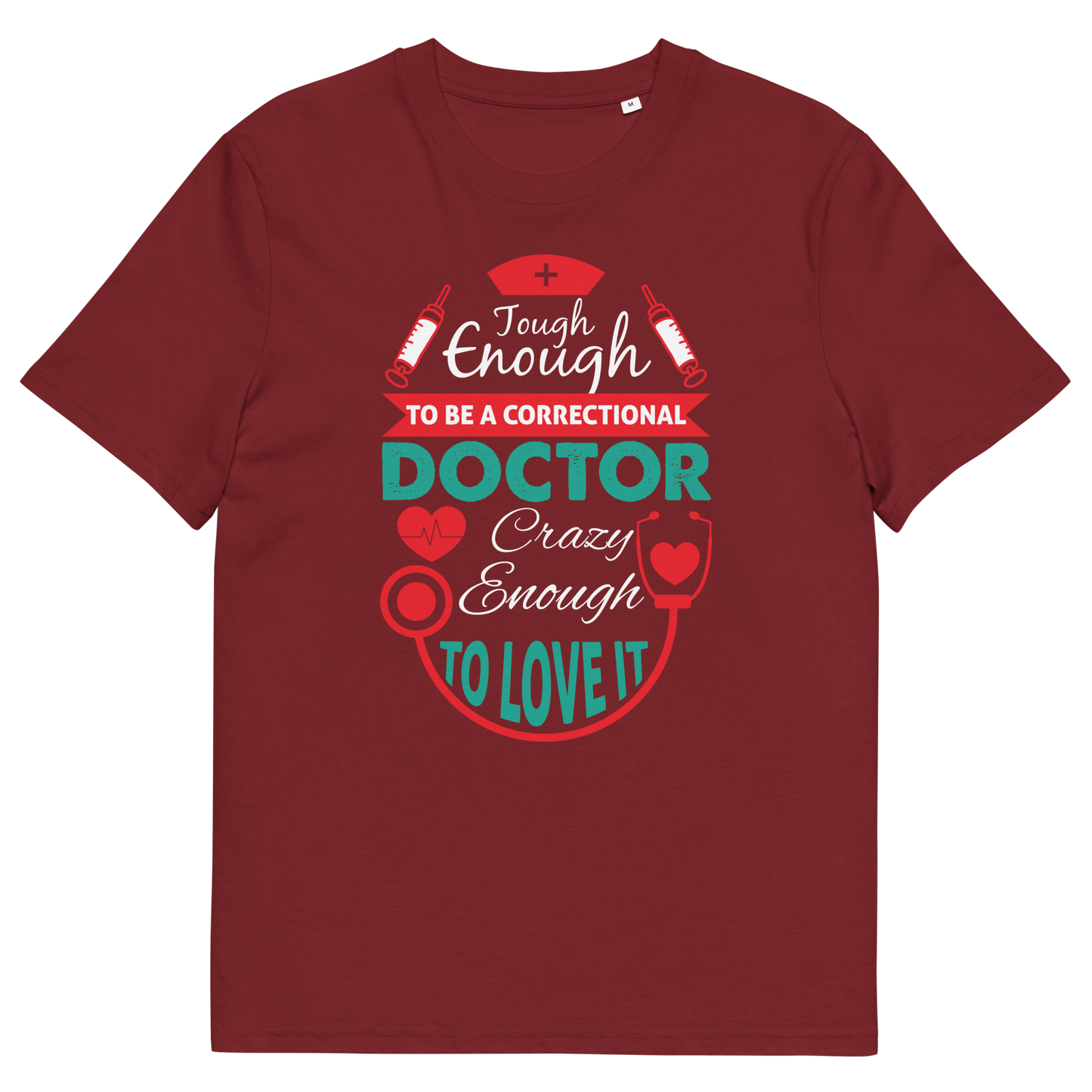 CORRECTIONAL DOCTOR Doctor series unisex organic cotton t-shirt