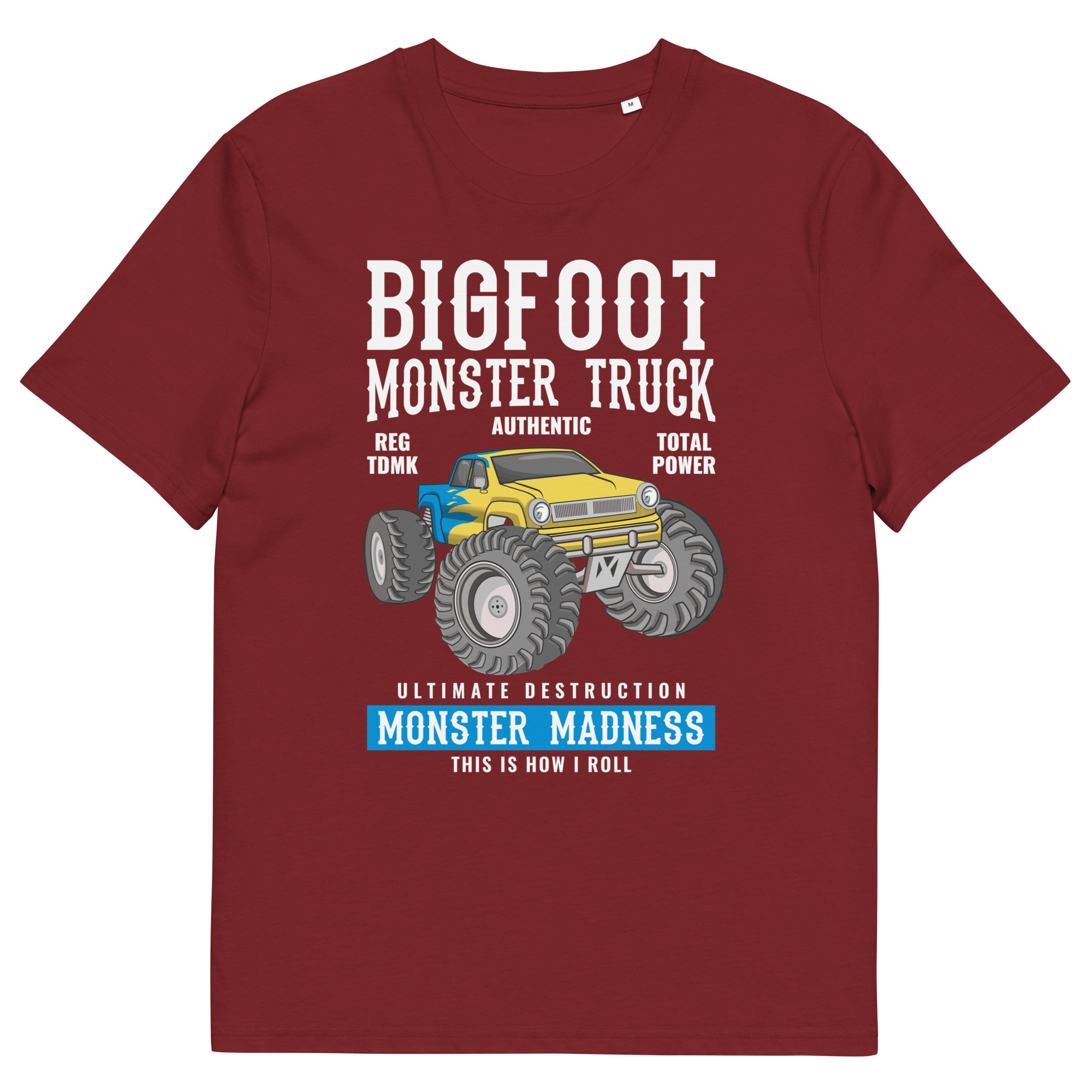 BIGFOOT Unisex-T-Shirt aus Bio-Baumwolle