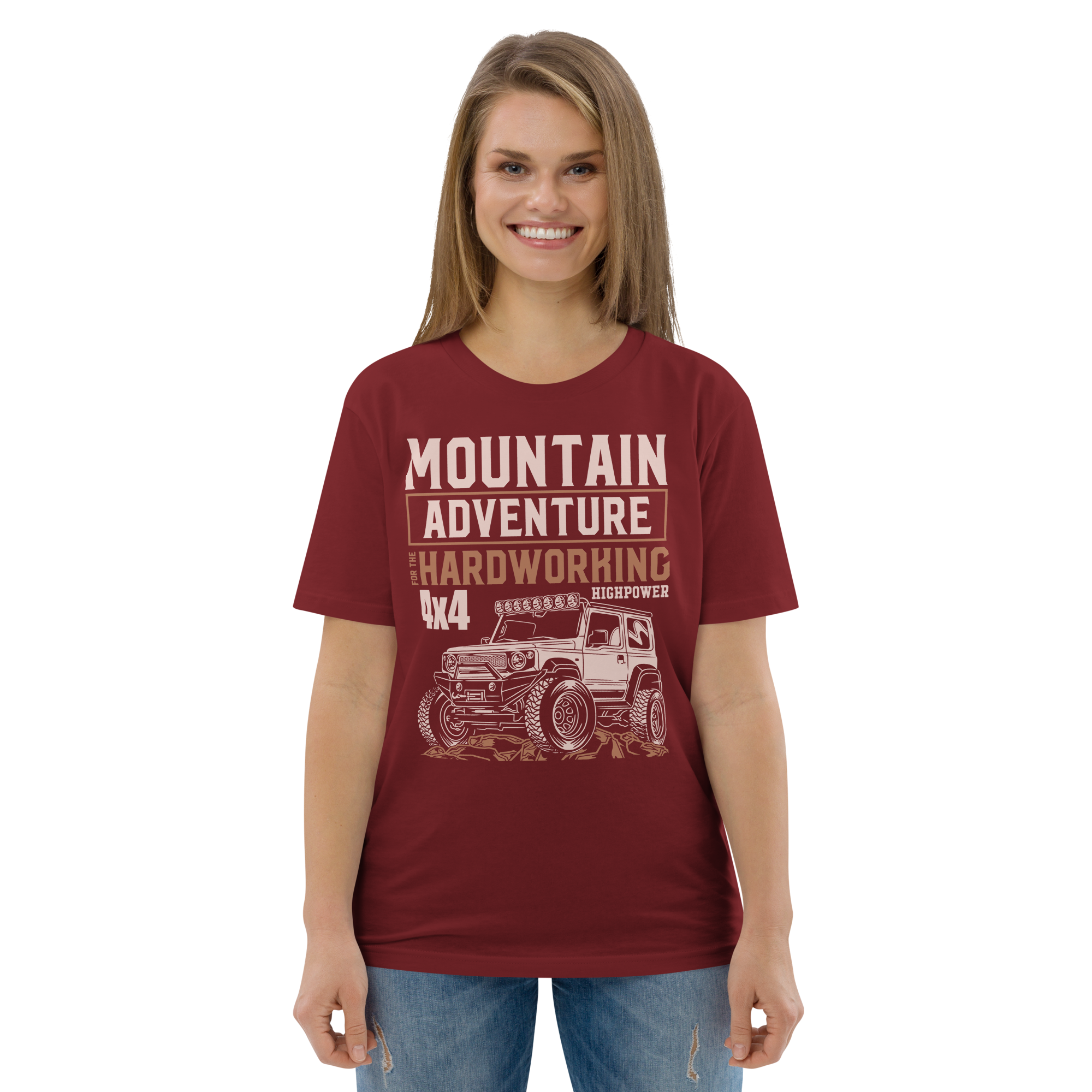 MOUNTAIN ADVENTURE Unisex T-Shirt aus Bio-Baumwolle