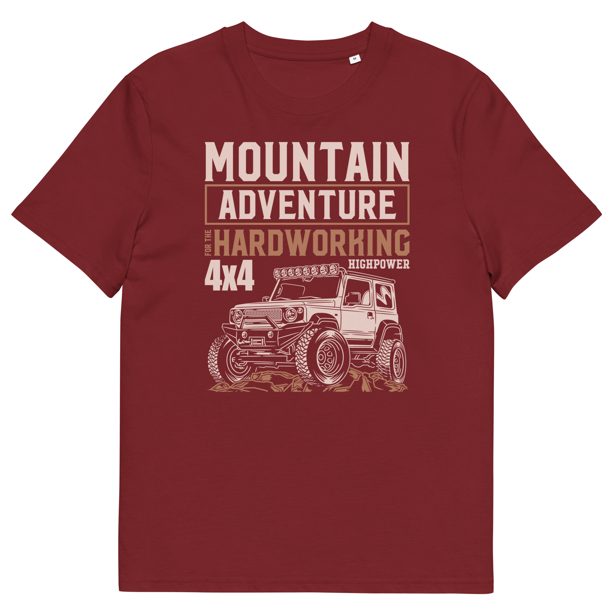 MOUNTAIN ADVENTURE Unisex T-Shirt aus Bio-Baumwolle