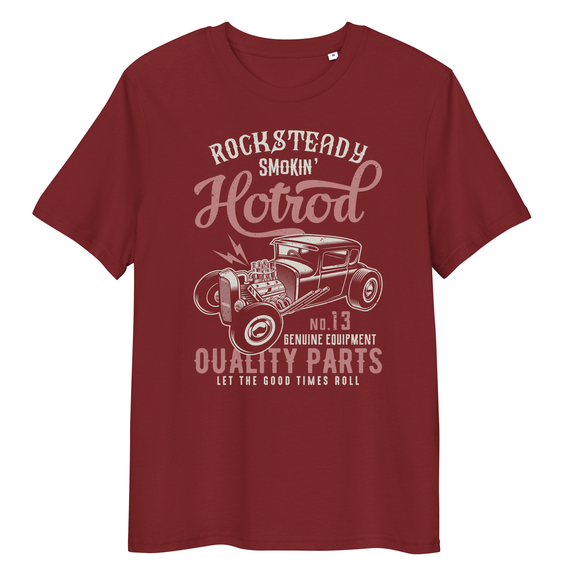 ROCKSTEADY HOTROD Unisex organic cotton t-shirt
