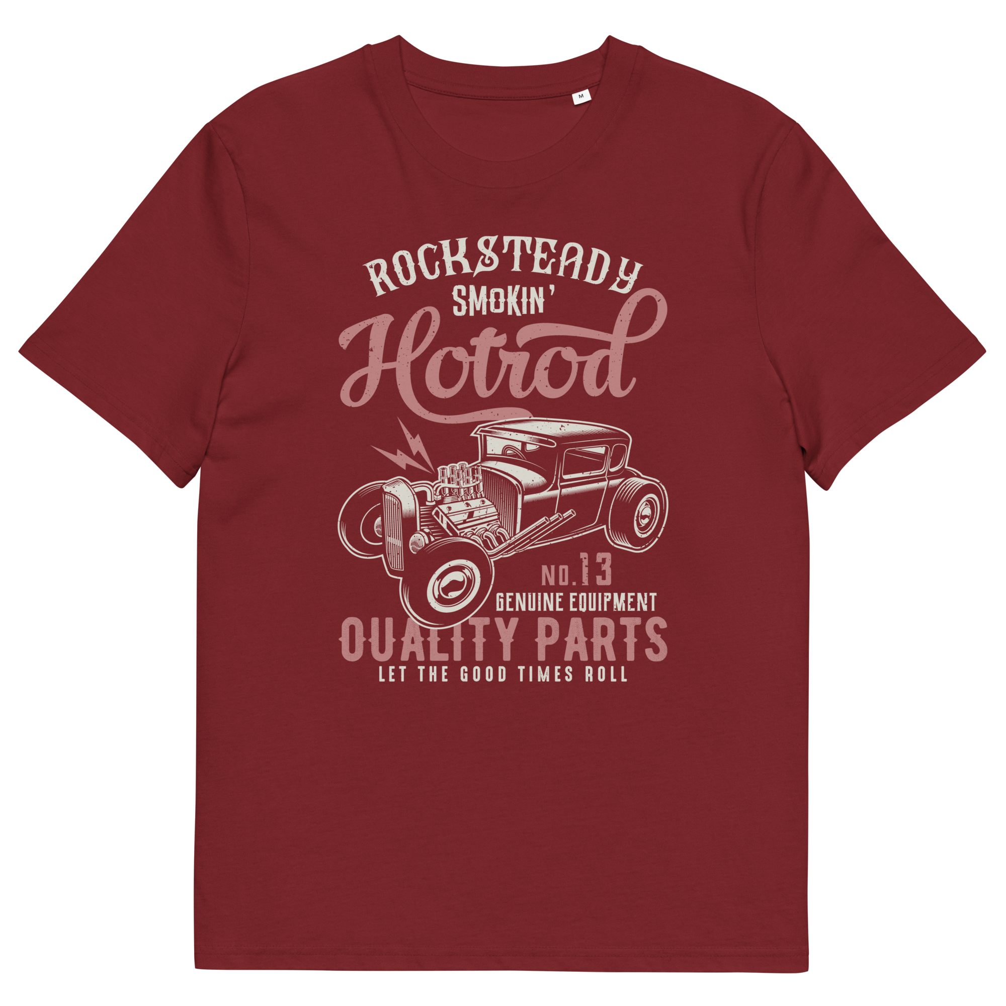ROCKSTEADY HOTROD Unisex-T-Shirt aus Bio-Baumwolle