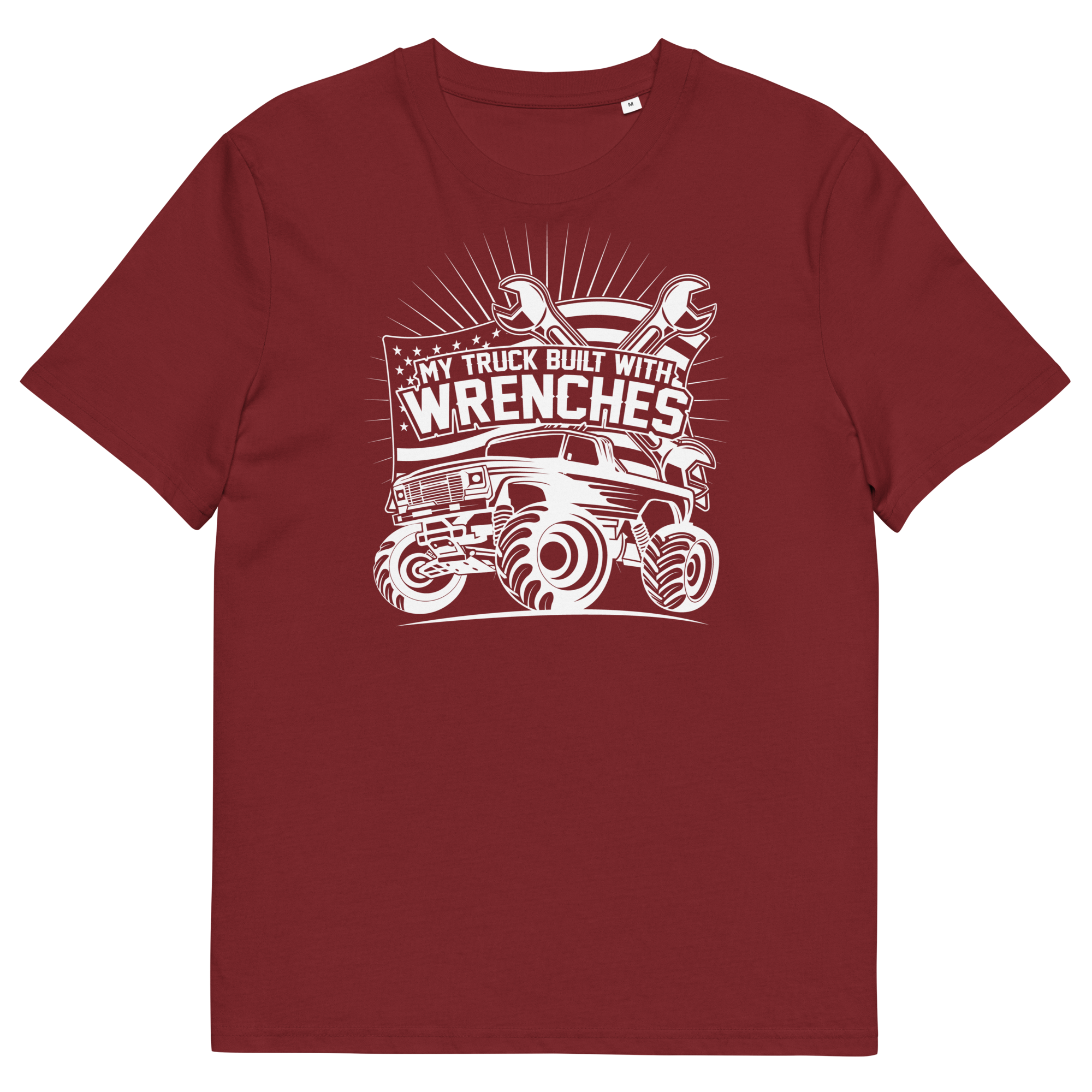BUILT WITH WRENCHES Unisex-T-Shirt aus Bio-Baumwolle