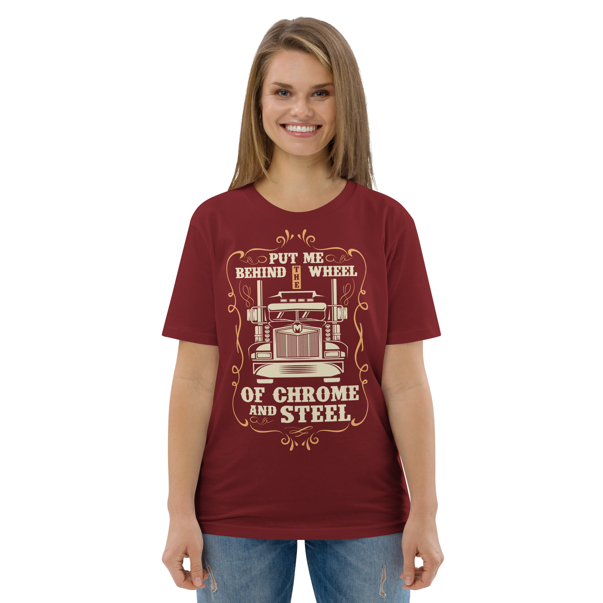 BEHIND THE WHEEL unisex t-shirt