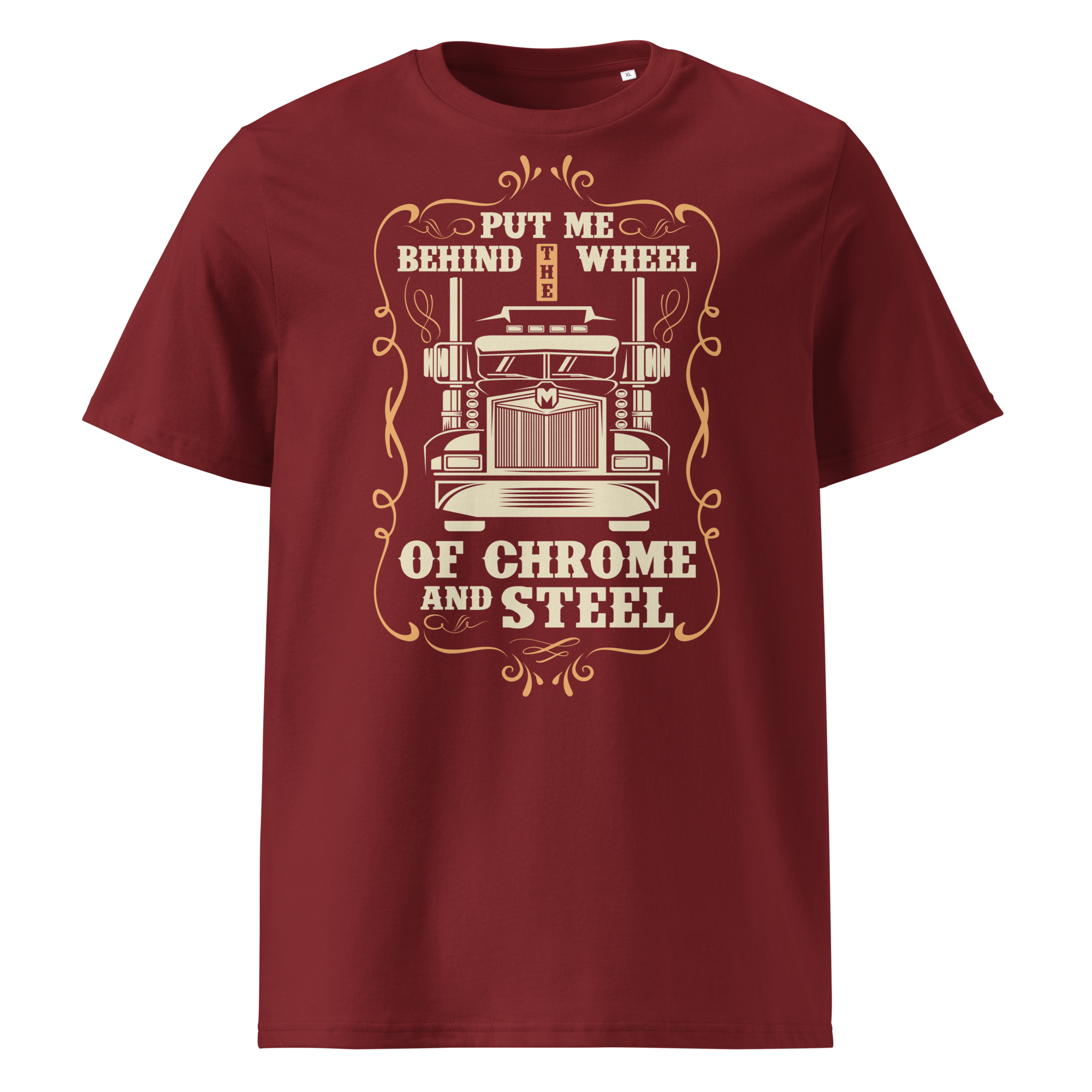 BEHIND THE WHEEL unisex t-shirt