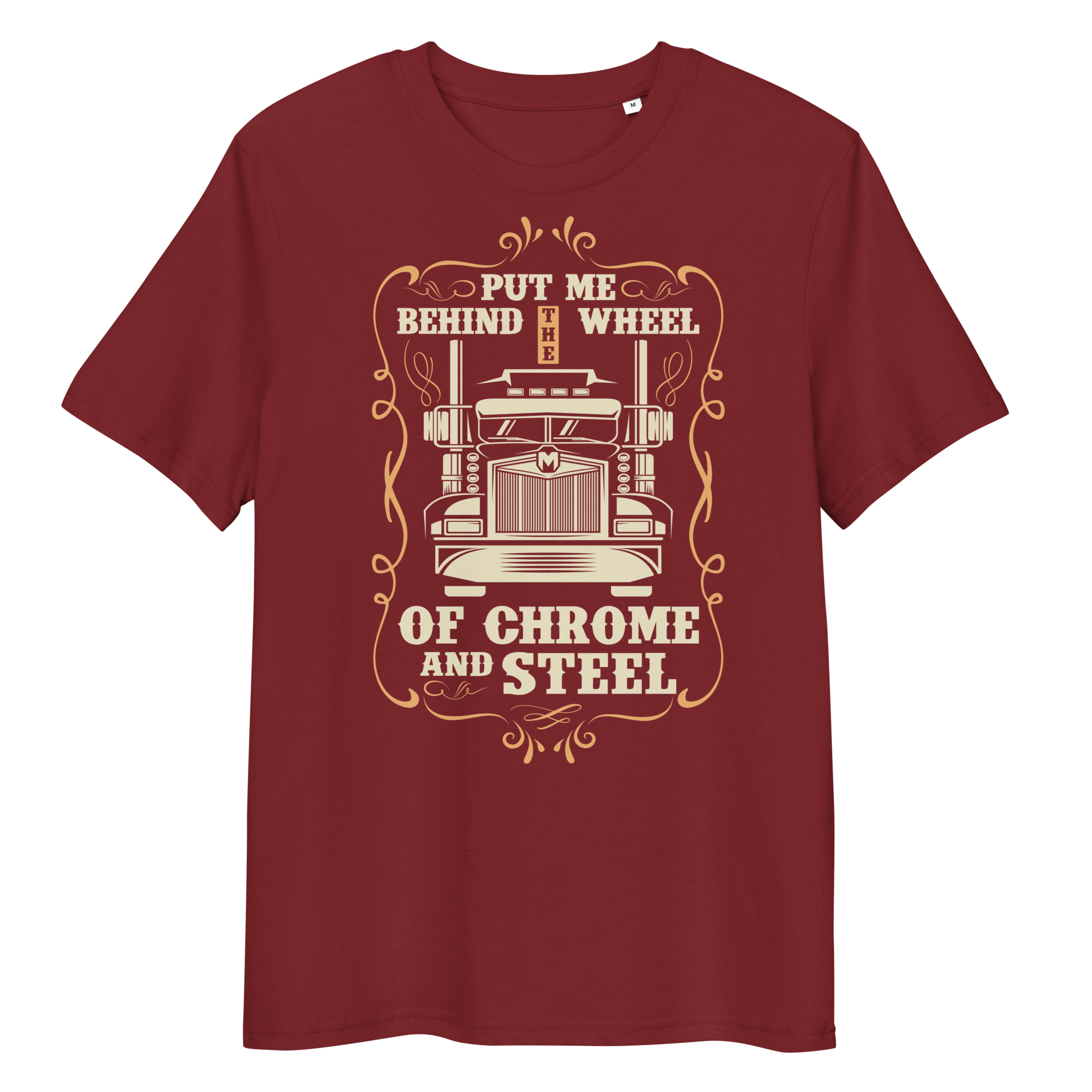 BEHIND THE WHEEL unisex t-shirt