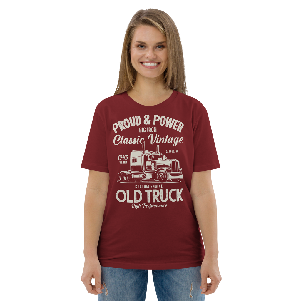 ORGULLOSO Y PODEROSO Camiseta unisex de algodón orgánico