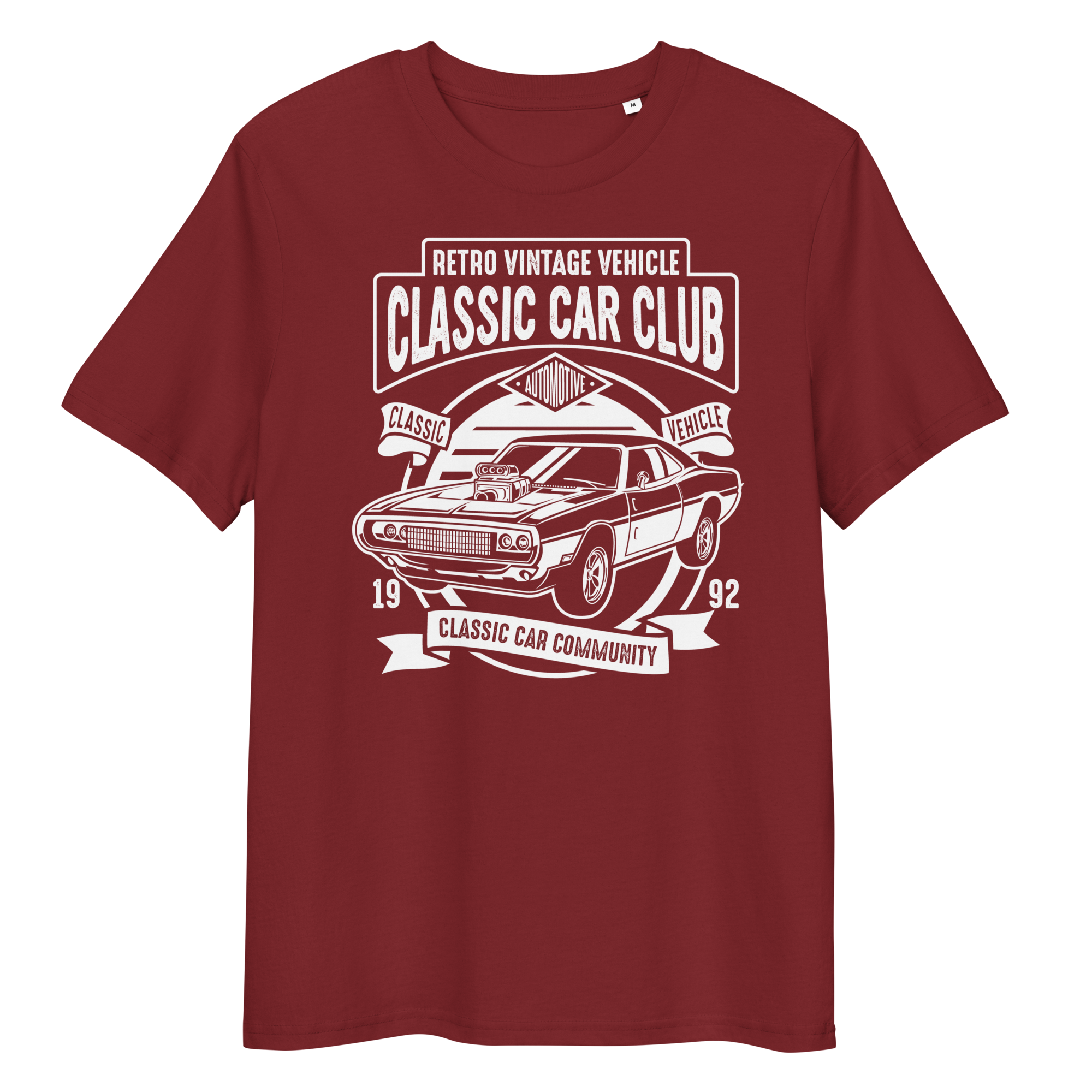 CLASSIC CAR CLUB unisex t-shirt