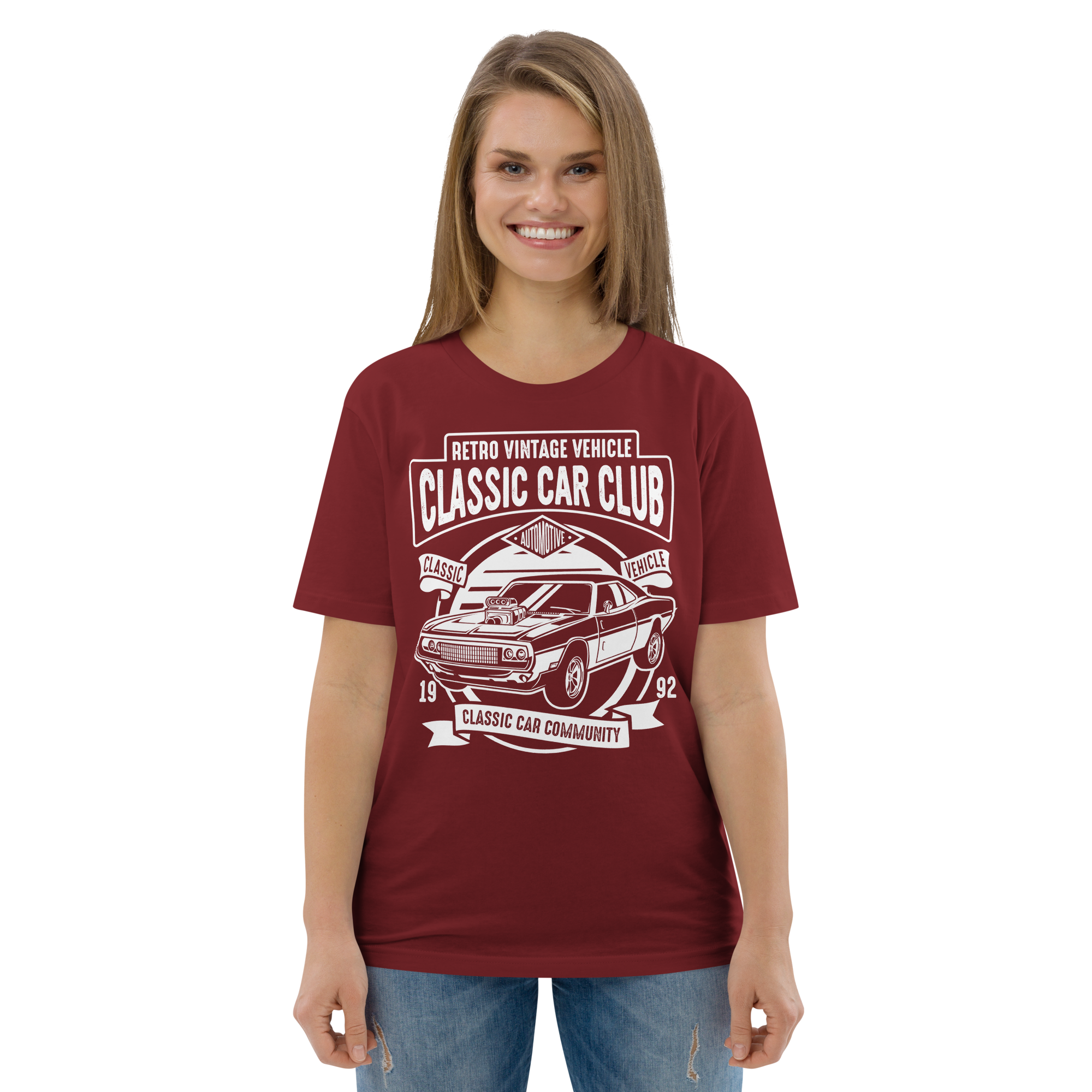 CLASSIC CAR CLUB unisex t-shirt