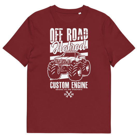 OFF ROAD HOTROD Unisex organic cotton t-shirt