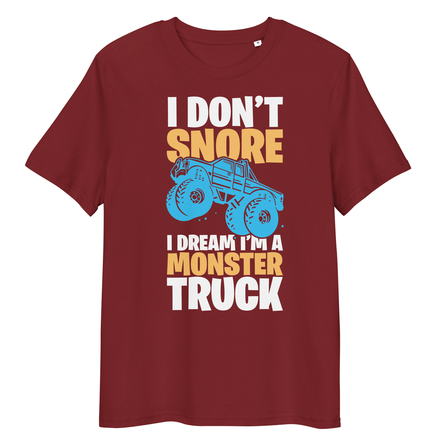 I'M A MONSTER TRUCK Unisex organic cotton t-shirt