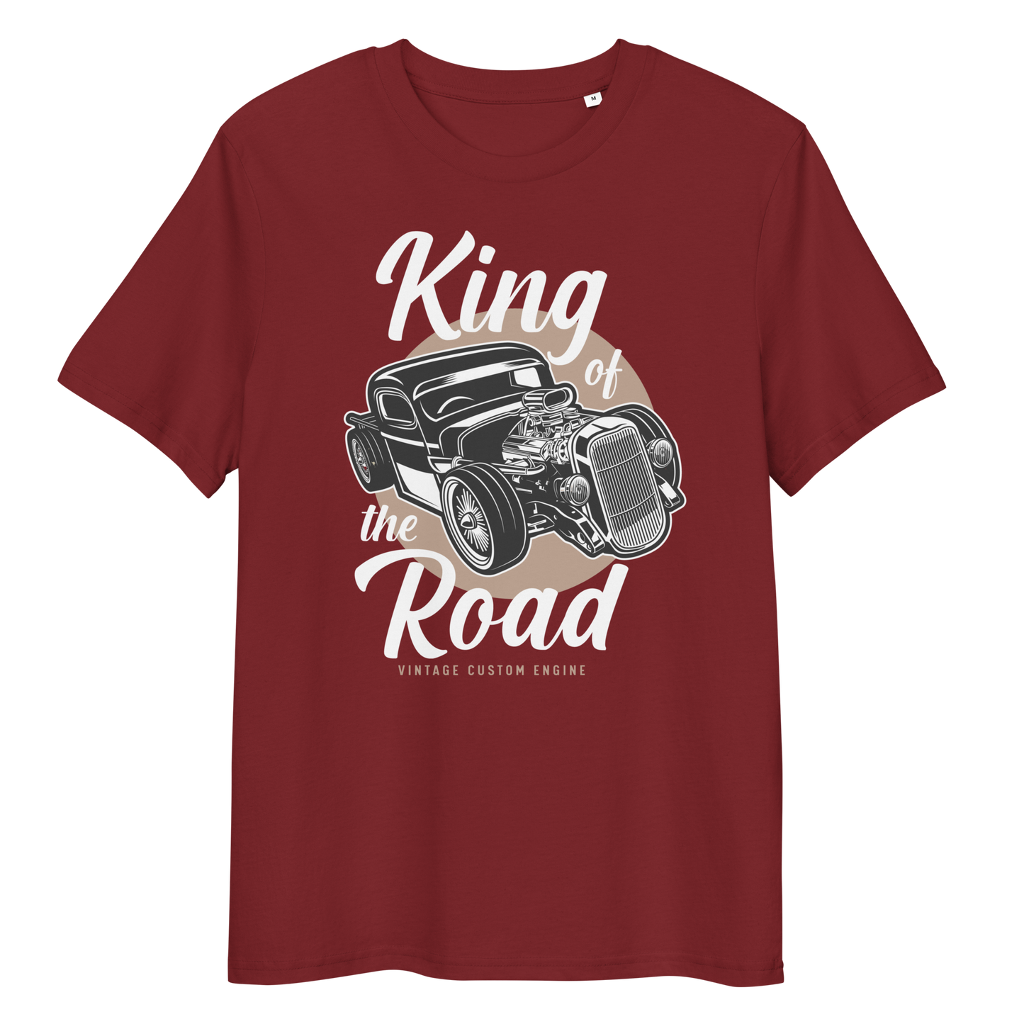 KING OF THE ROAD Unisex organic cotton t-shirt