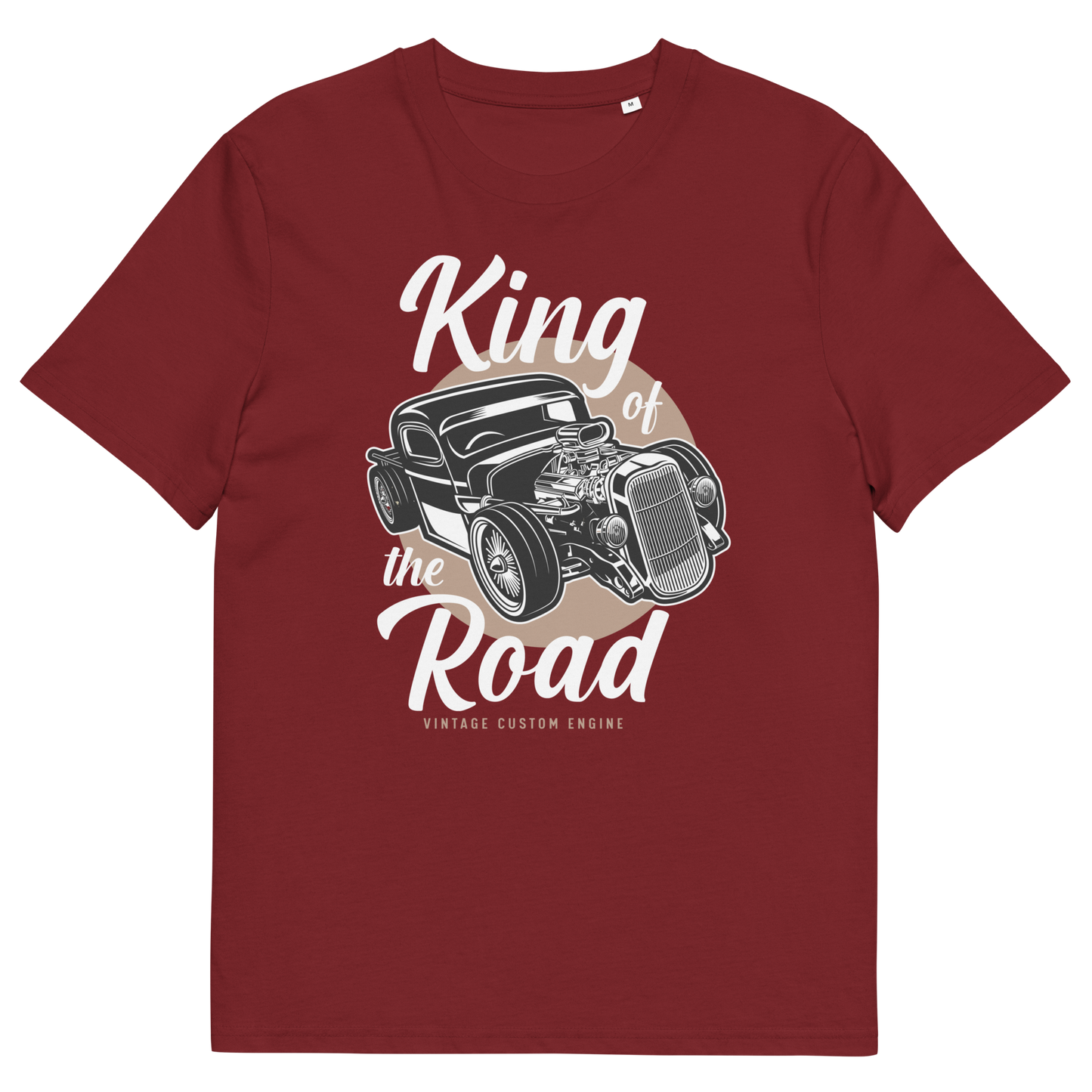 KING OF THE ROAD Unisex organic cotton t-shirt