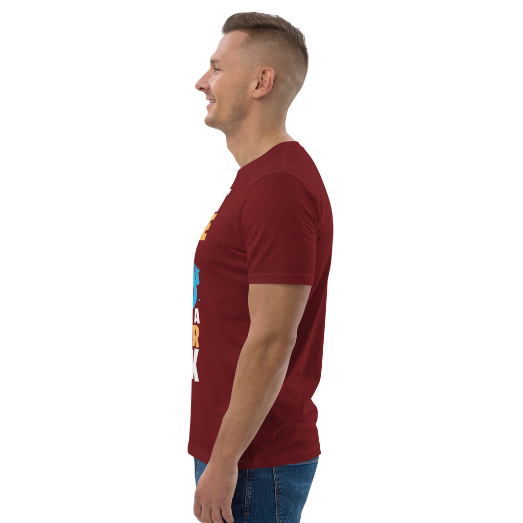 ICH BIN EIN MONSTER TRUCK Unisex-T-Shirt aus Bio-Baumwolle