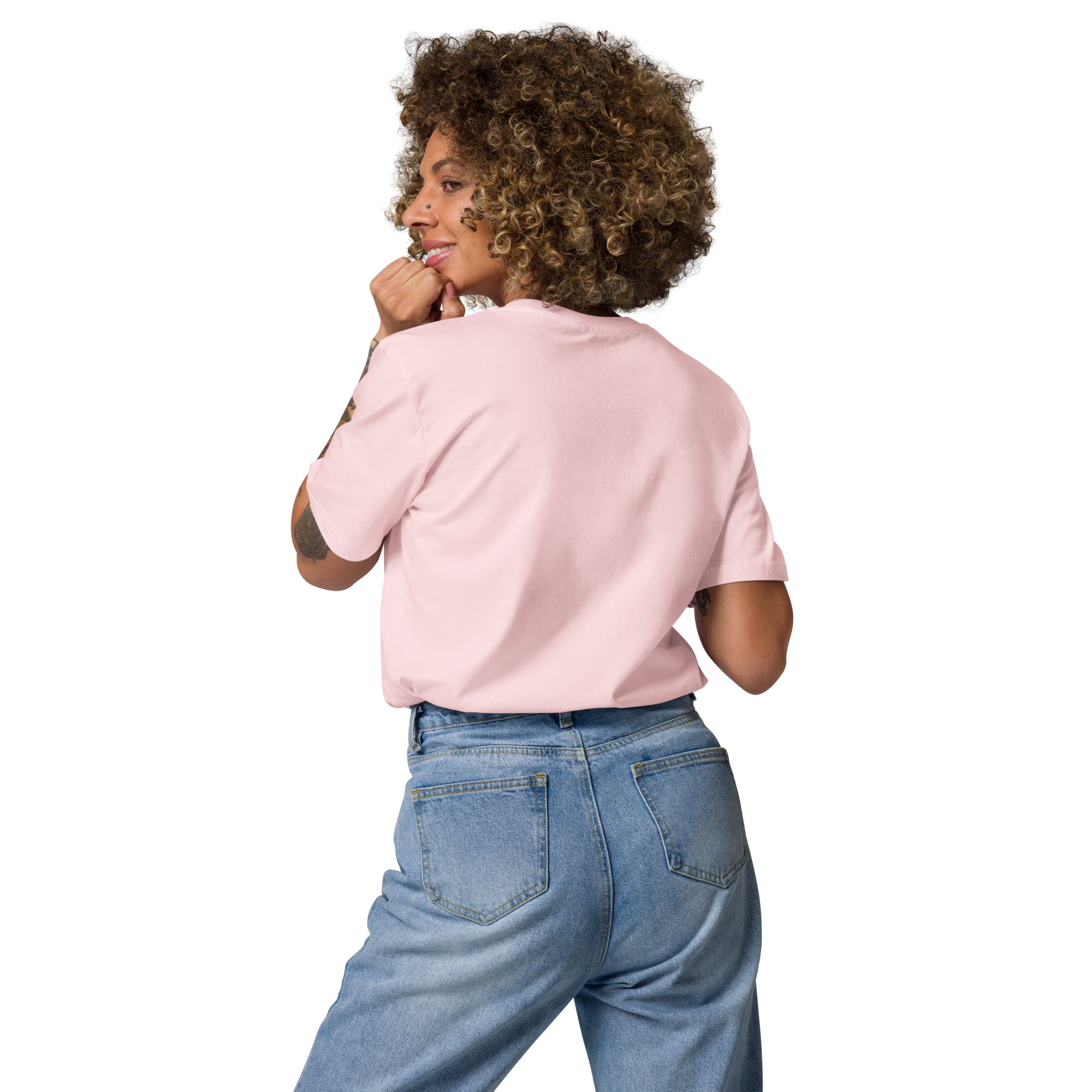 Graduation t-shirt pink back