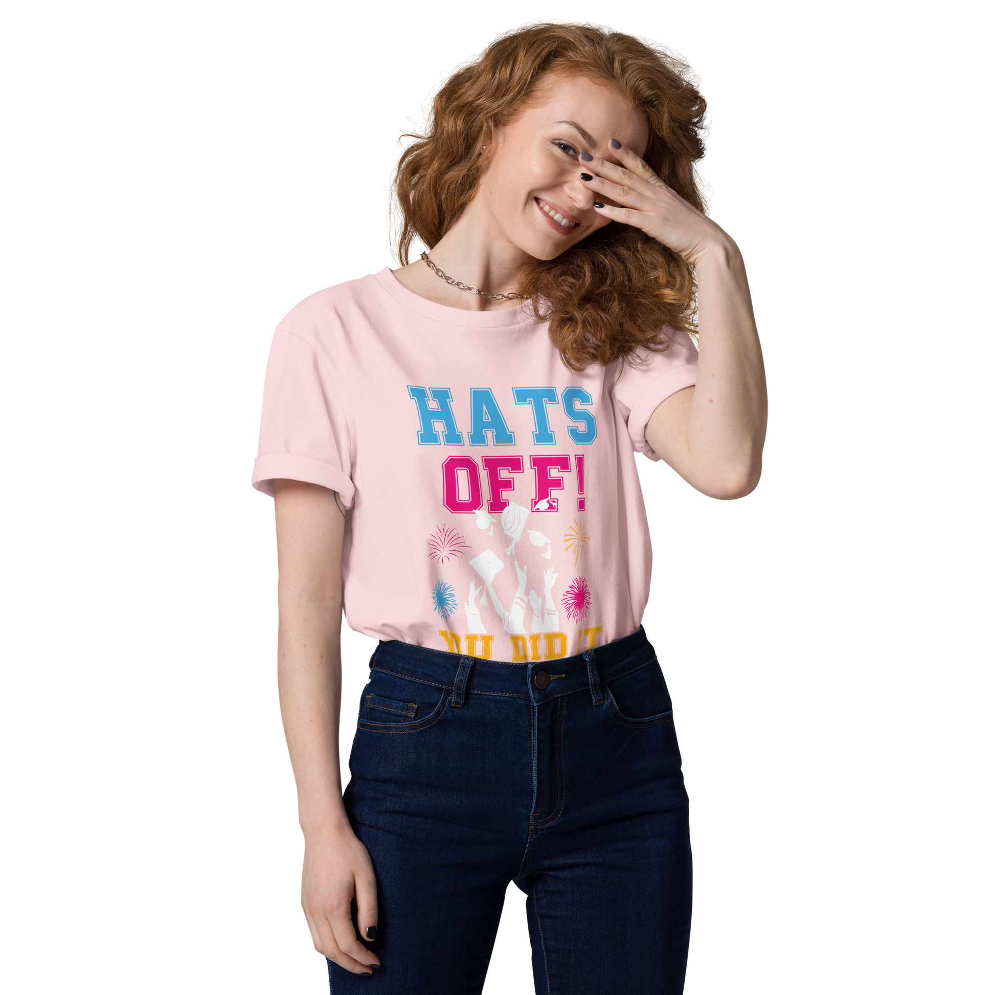 HATS OFF! Unisex organic cotton t-shirt