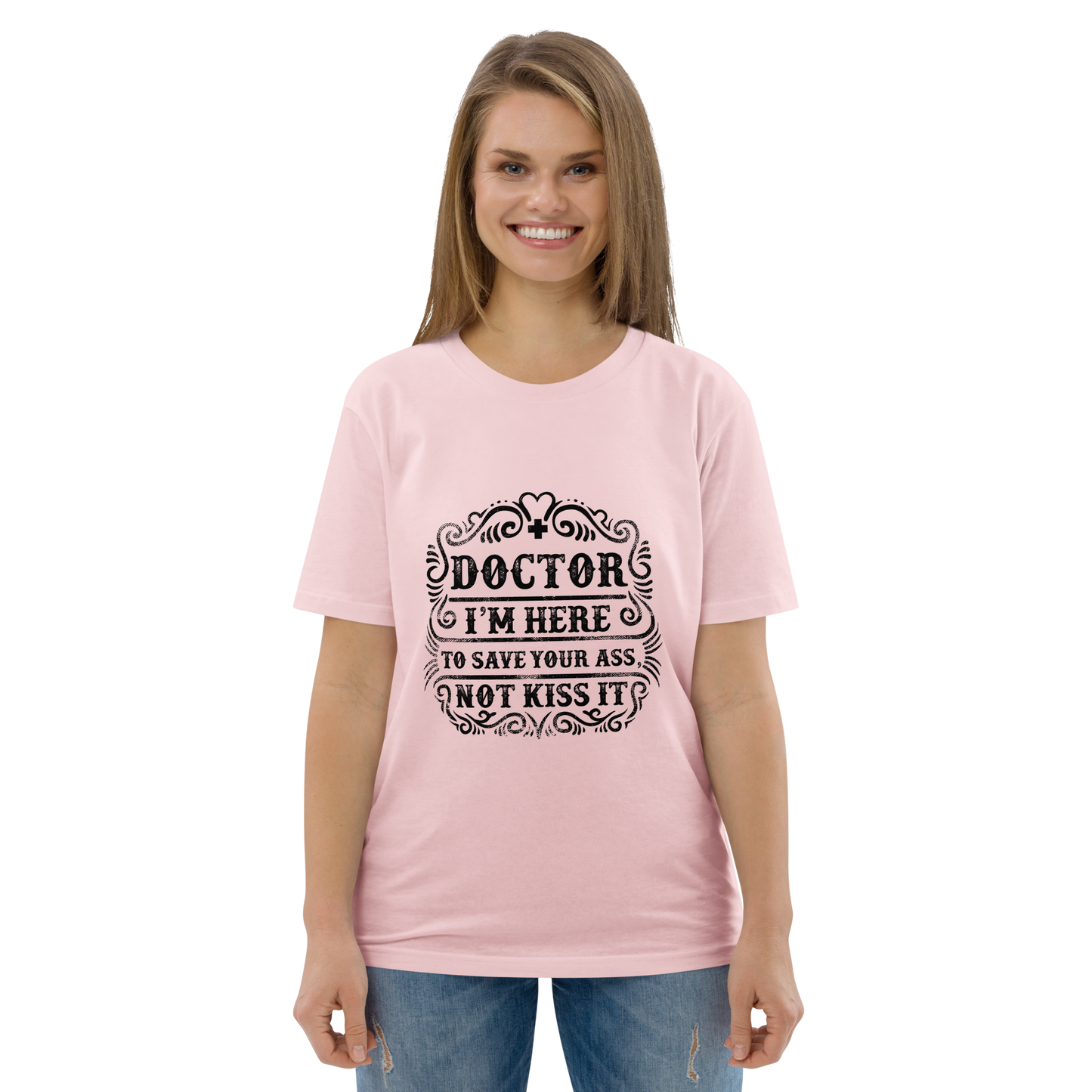 SAVE YOUR ASS Doctor series unisex organic cotton t-shirt