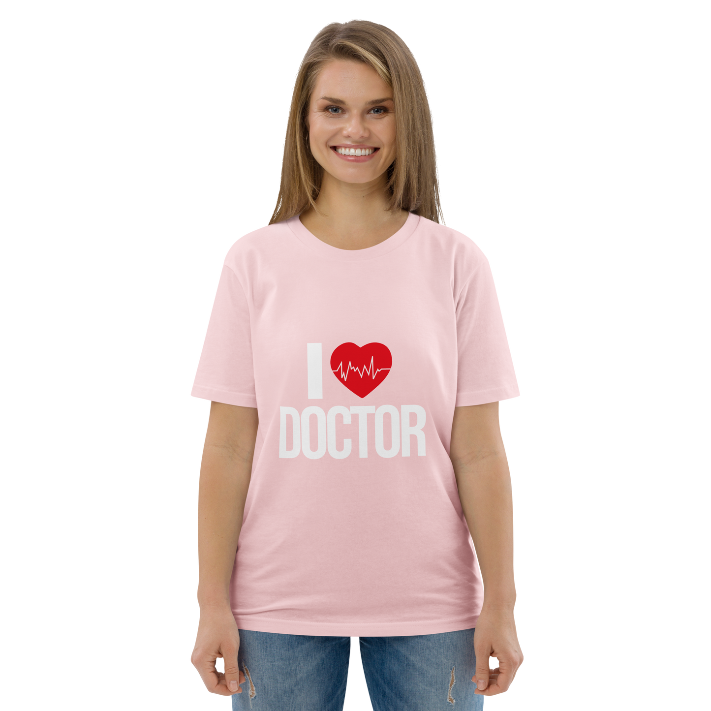 I LOVE DOCTOR Doctor series unisex organic cotton t-shirt