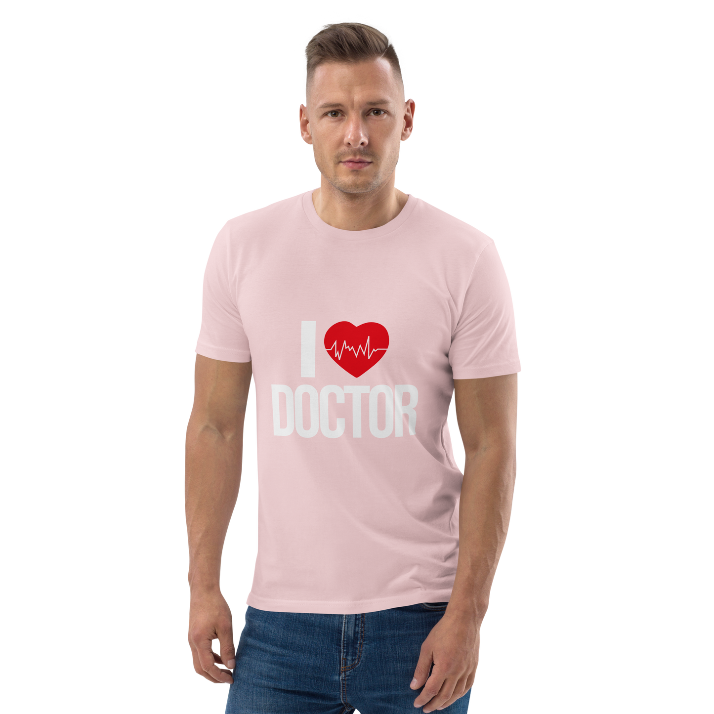 I LOVE DOCTOR Doctor series unisex organic cotton t-shirt