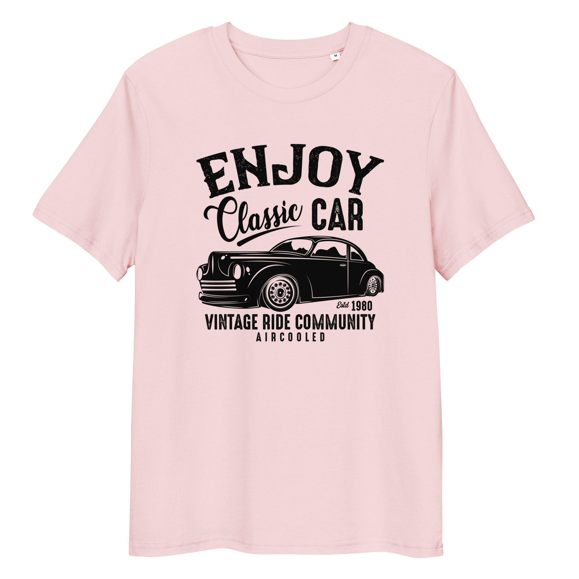 ENJOY CLASSIC CAR Unisex T-Shirt aus Bio-Baumwolle