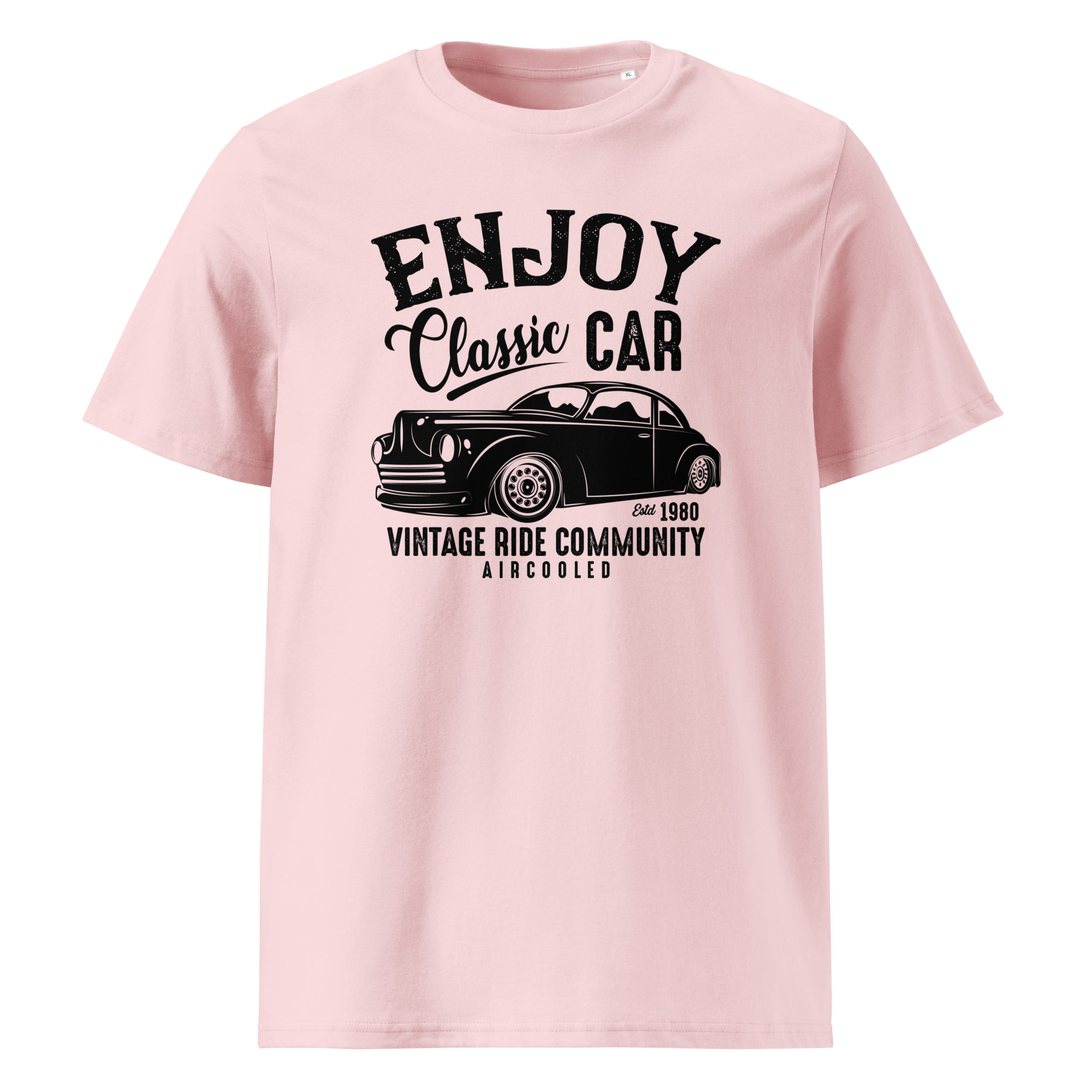 ENJOY CLASSIC CAR Unisex T-Shirt aus Bio-Baumwolle
