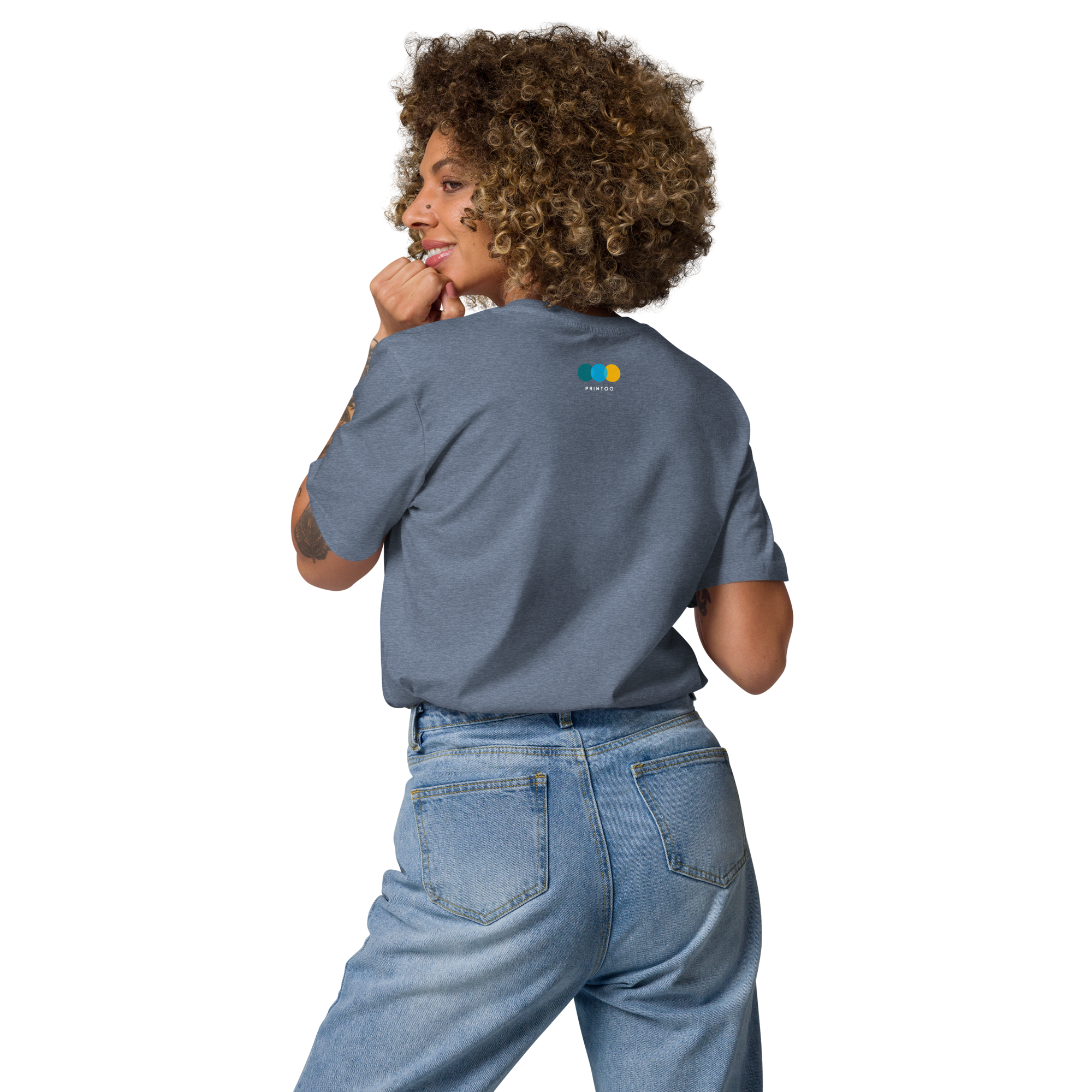 ORGULLOSO Y PODEROSO Camiseta unisex de algodón orgánico