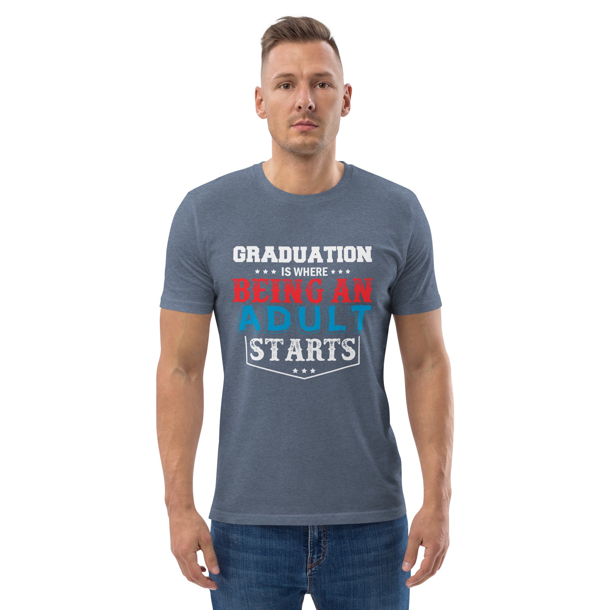 ADULTING BEGINS unisex t-shirt