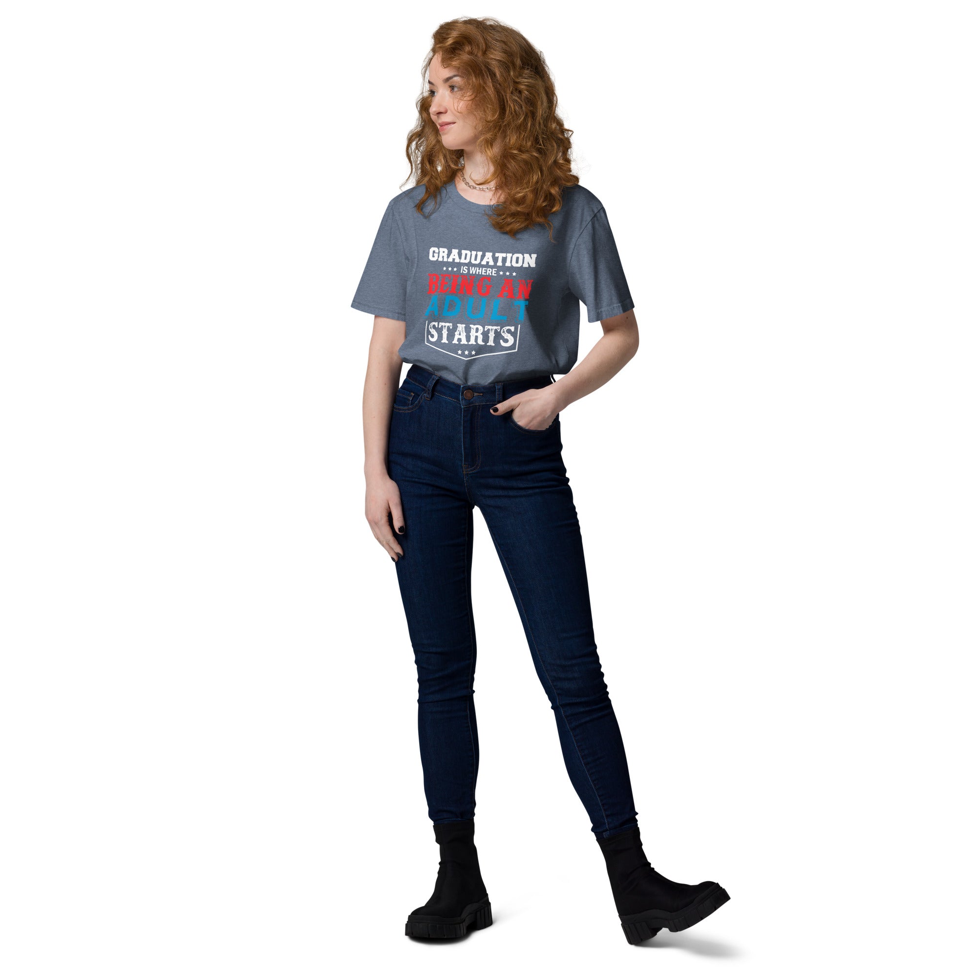 ADULTING BEGINS unisex t-shirt